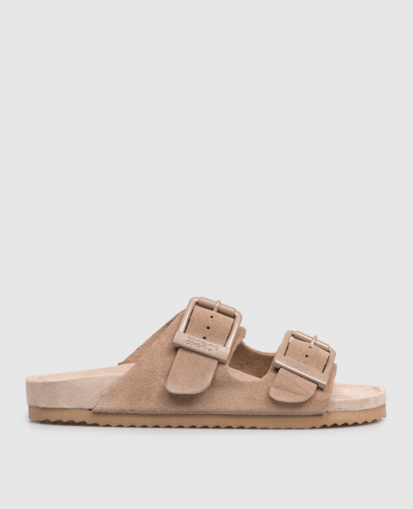 Beige suede flip-flops SLOFI Colors of California
Beige suede flip-flops SLOFI Colors of California