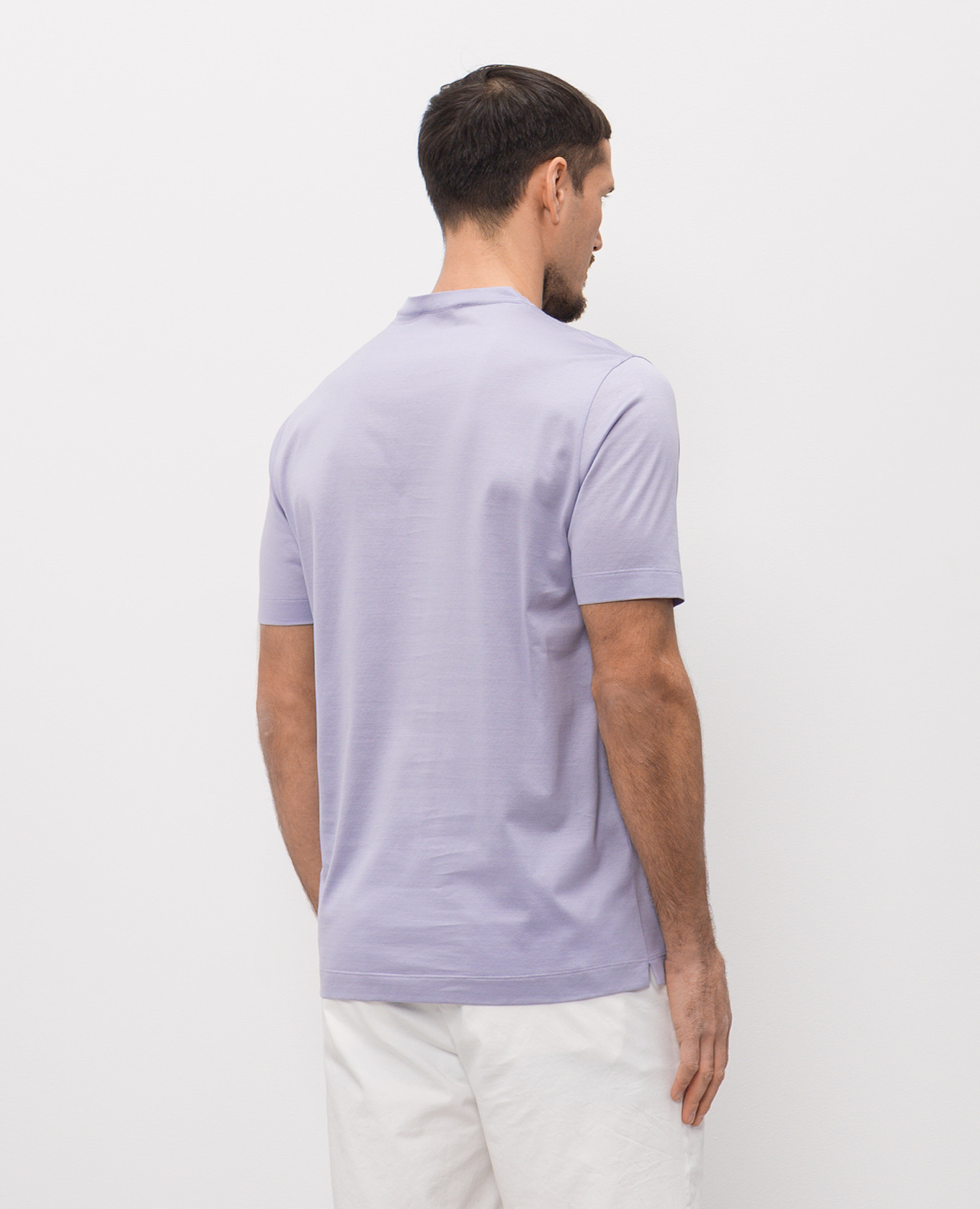Purple cotton T-shirt Canali, Violet
Purple cotton T-shirt Canali, Violet