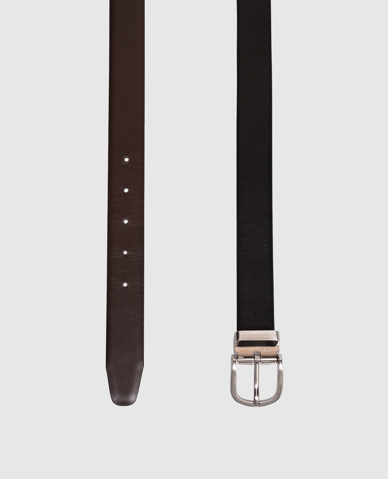 Reversible leather belt Pini Parma, Black
Reversible leather belt Pini Parma, Black
