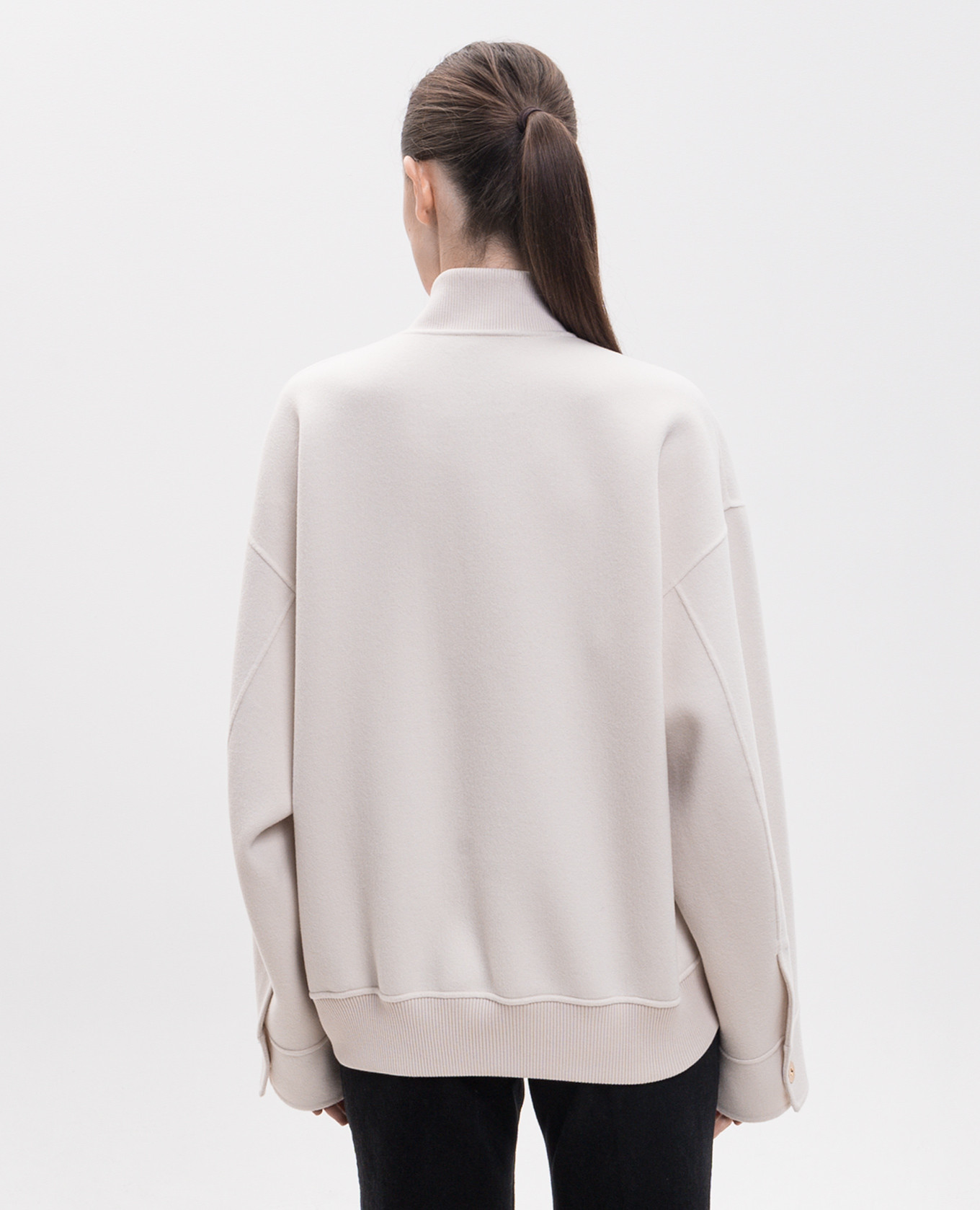 ONDATA ivory wool bomber jacket Max Mara Sportmax, Beige
ONDATA ivory wool bomber jacket Max Mara Sportmax, Beige