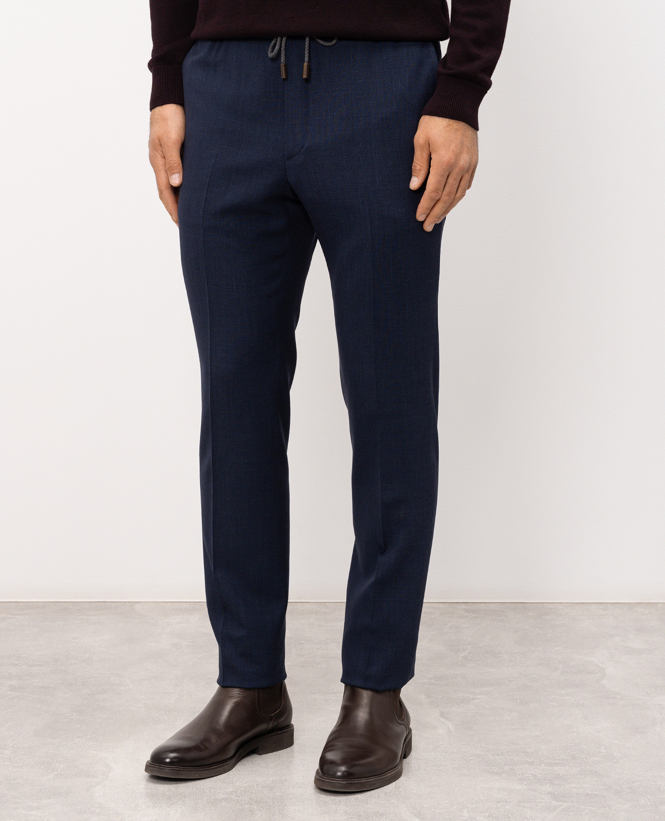 Blue wool, silk and linen pants Slowear
Blue wool, silk and linen pants Slowear