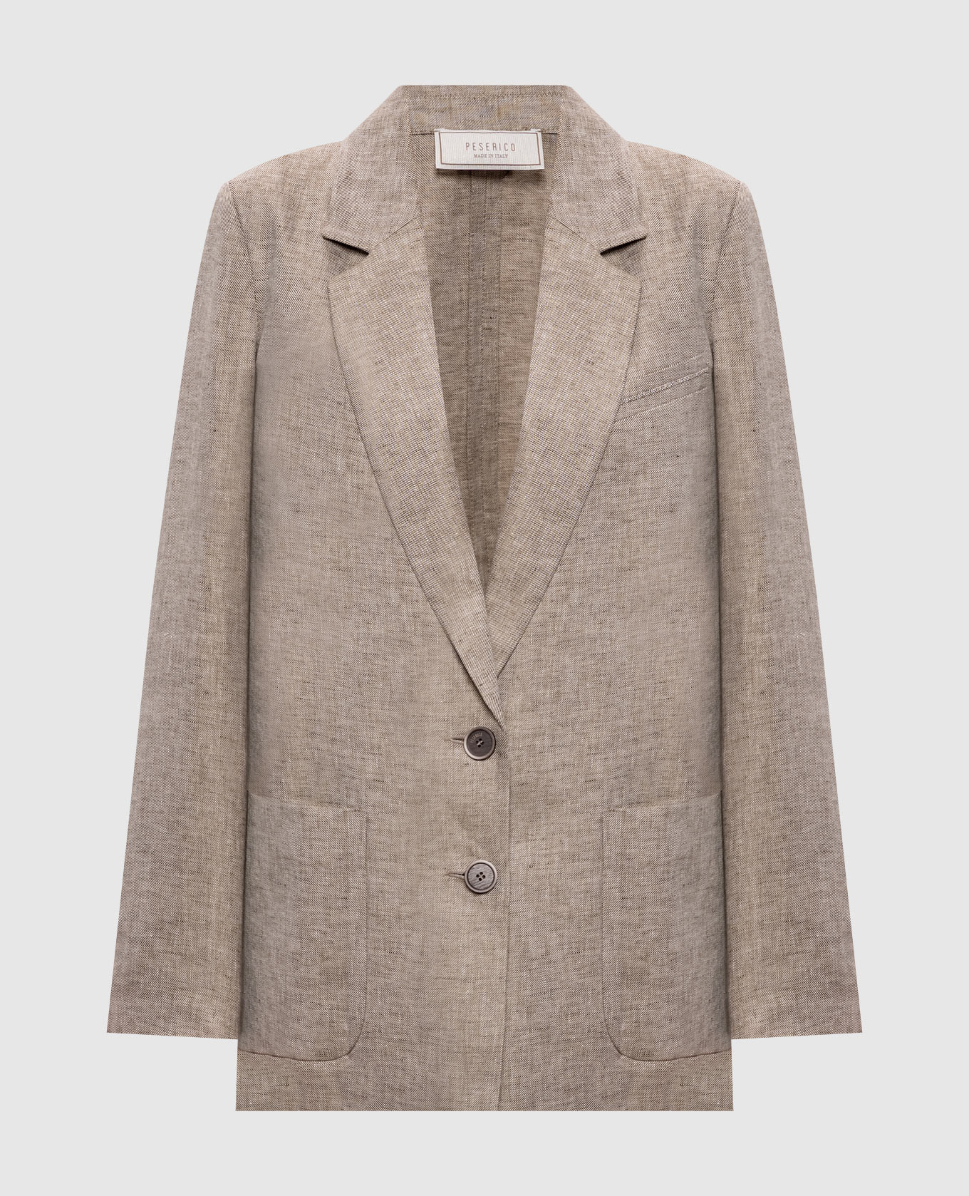 Brown linen jacket Peserico
Brown linen jacket Peserico