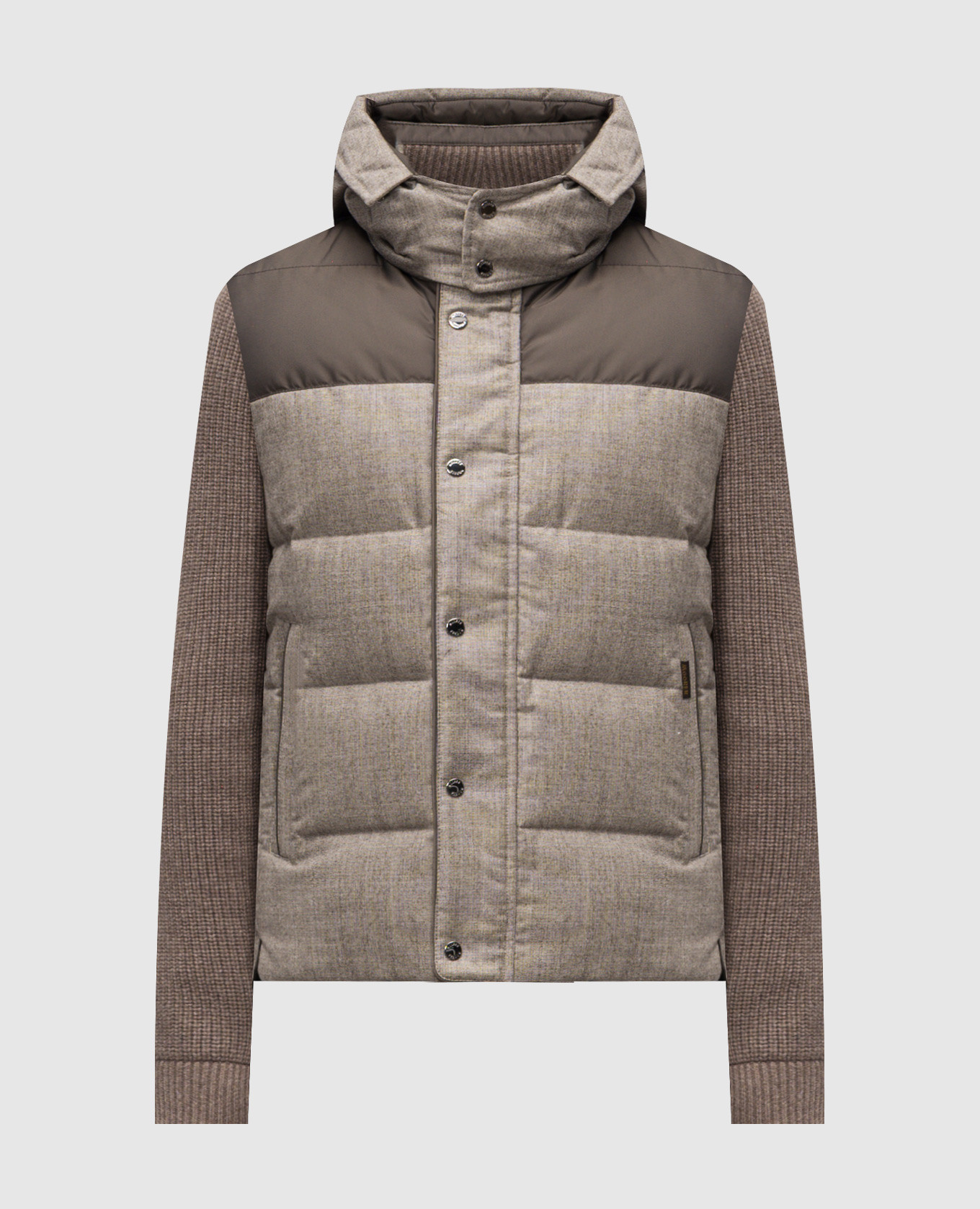 Brown BENSO wool down jacket MooRER
Brown BENSO wool down jacket MooRER