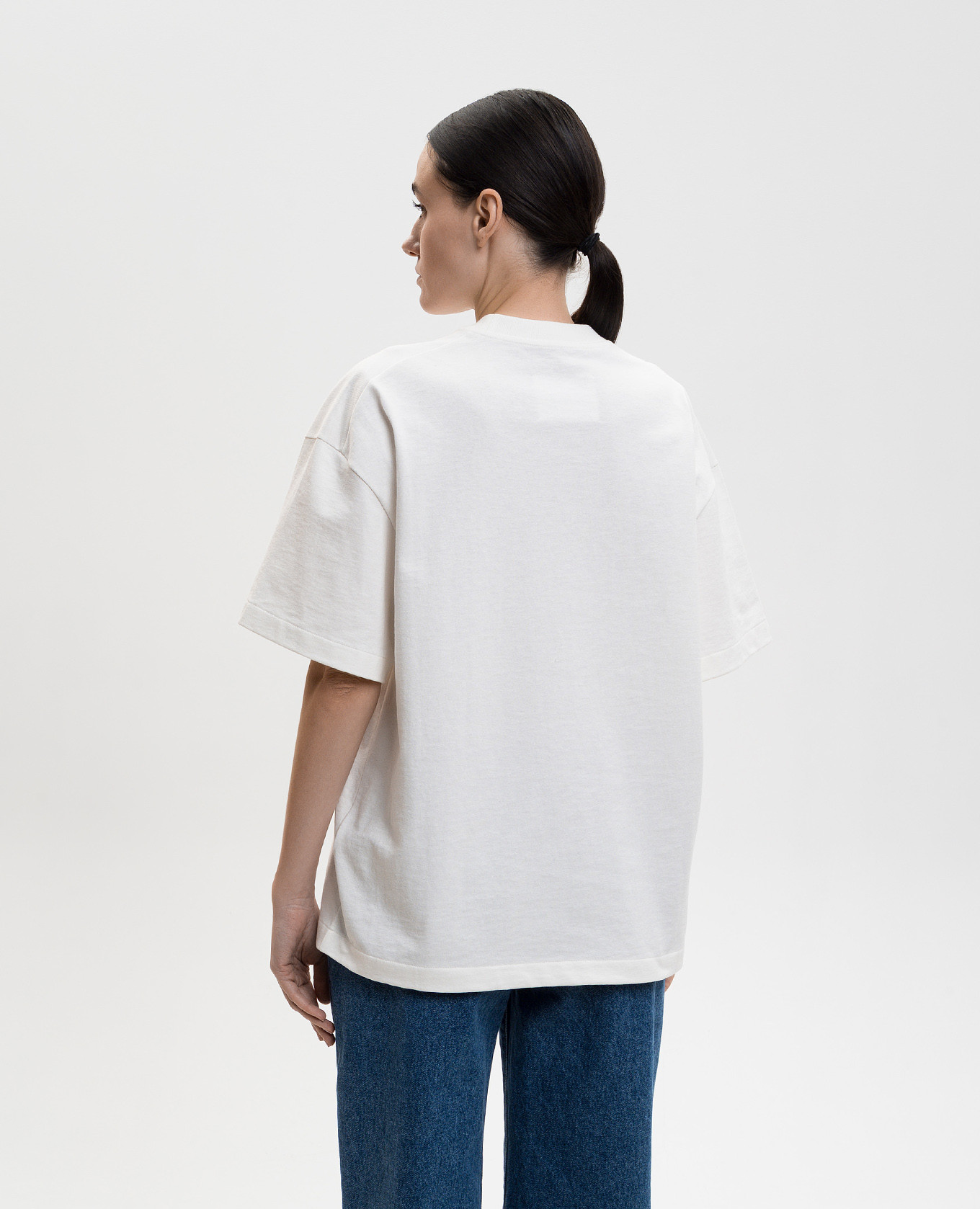 White T-shirt with logo print Jil Sander
White T-shirt with logo print Jil Sander