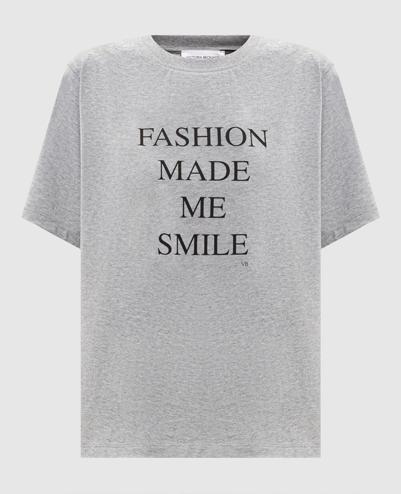 Grey melange printed T-shirt Victoria Beckham
Grey melange printed T-shirt Victoria Beckham