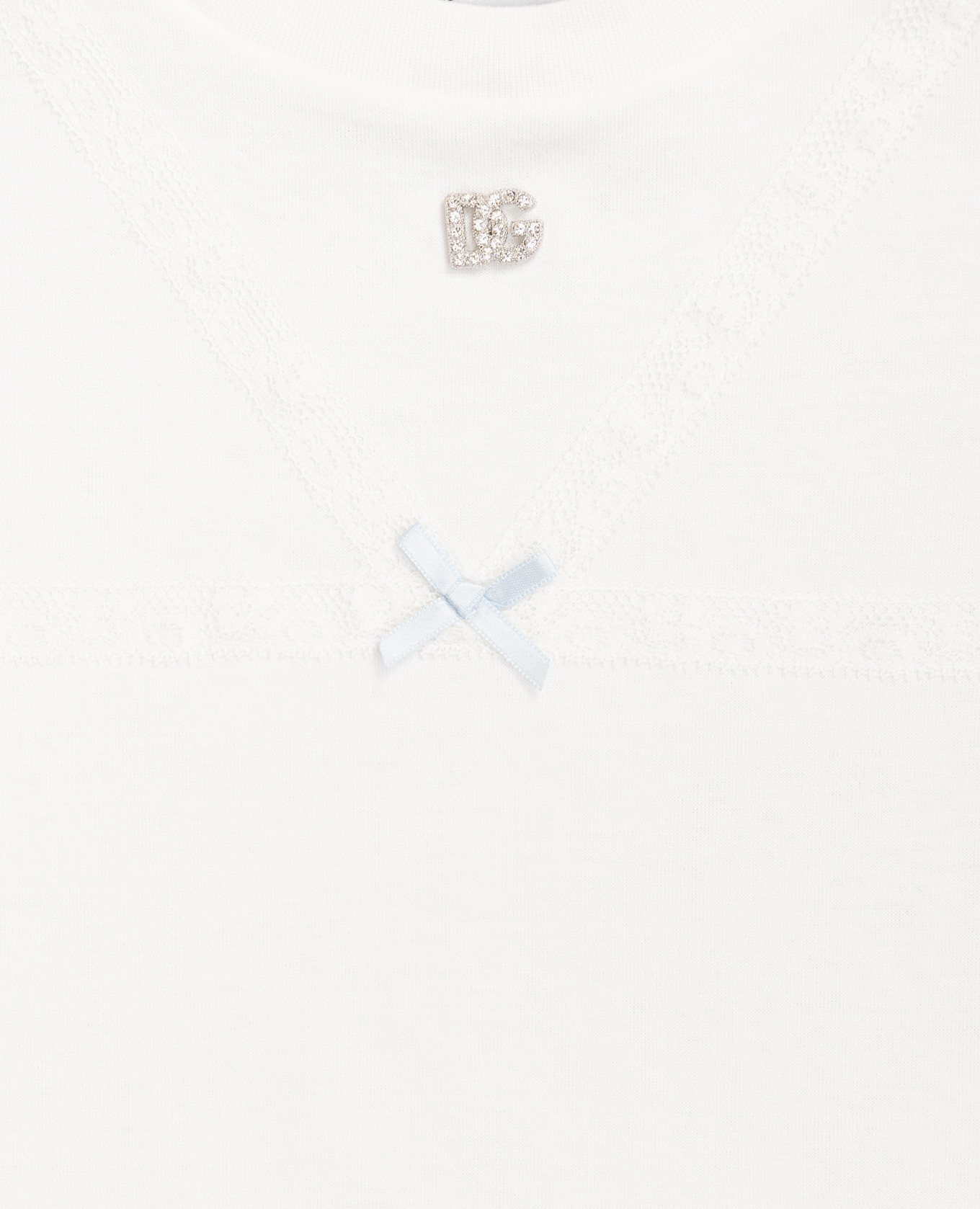 Children's white T-shirt with lace Dolce&Gabbana
Children's white T-shirt with lace Dolce&Gabbana