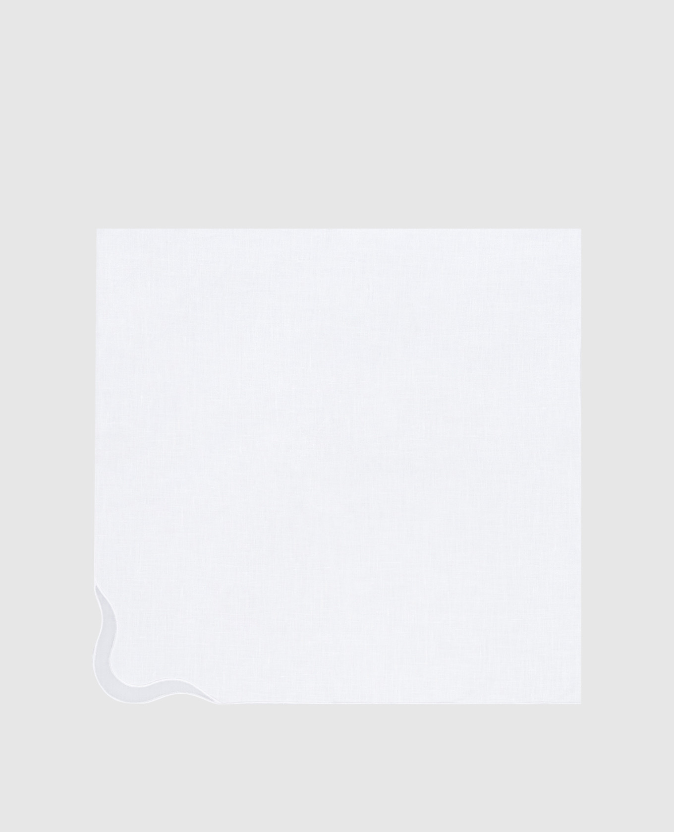 Zurbano white linen napkin Los Encajeros
Zurbano white linen napkin Los Encajeros