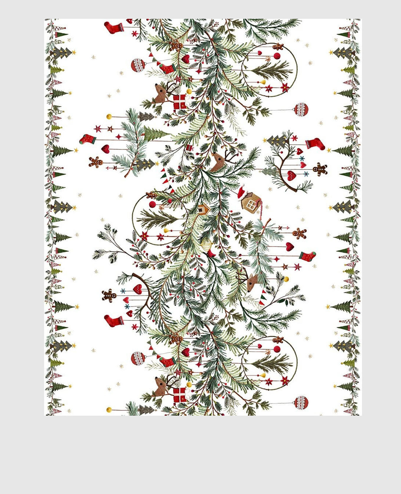 White tablecloth RUDY TESSITURA TOSCANA TELERIE
White tablecloth RUDY TESSITURA TOSCANA TELERIE
