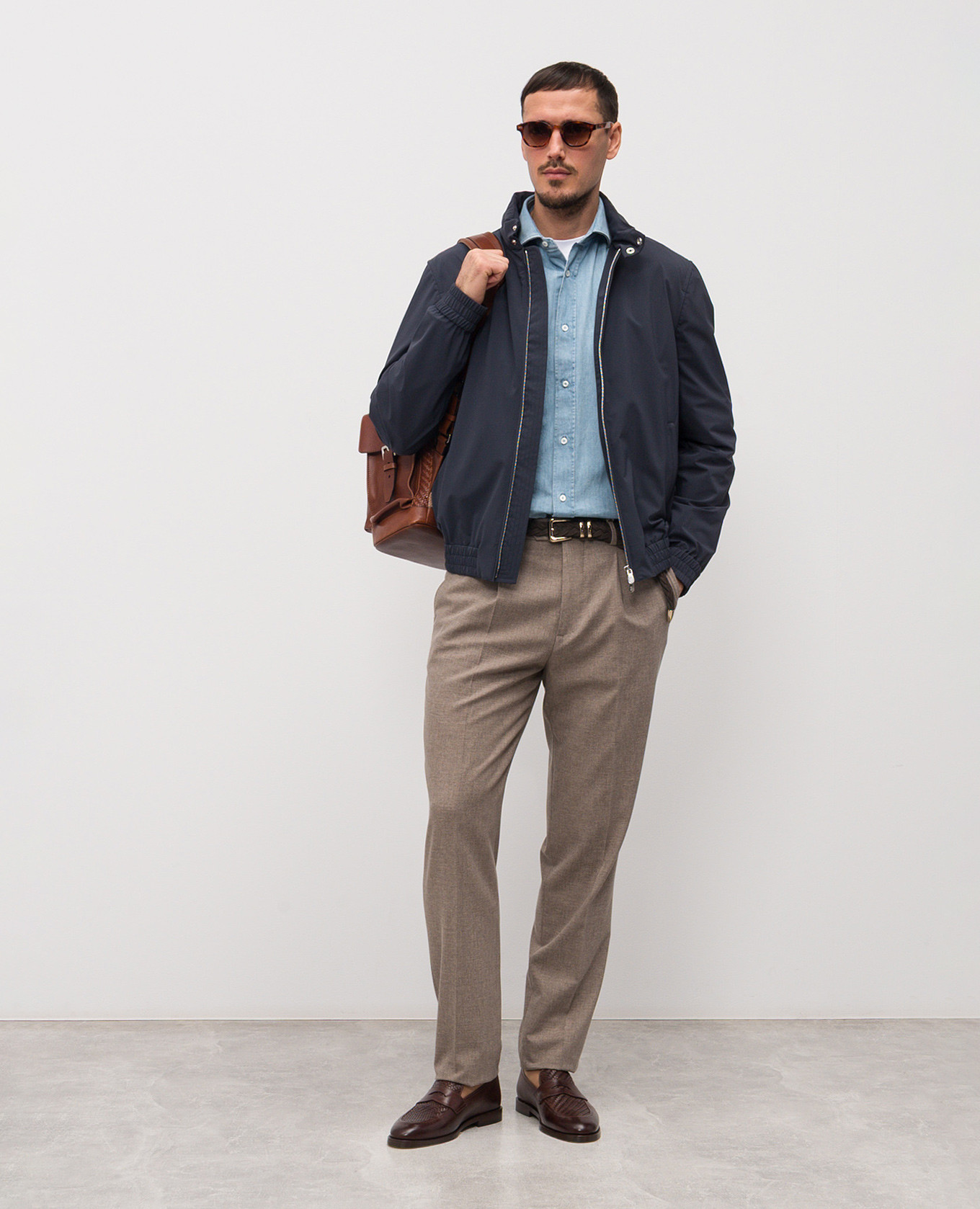 Blue denim shirt Brunello Cucinelli, Light blue
Blue denim shirt Brunello Cucinelli, Light blue