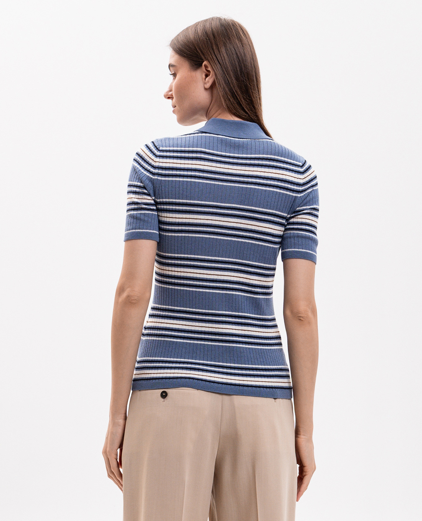 TALLERO blue striped silk and wool top Max Mara, Light blue
TALLERO blue striped silk and wool top Max Mara, Light blue