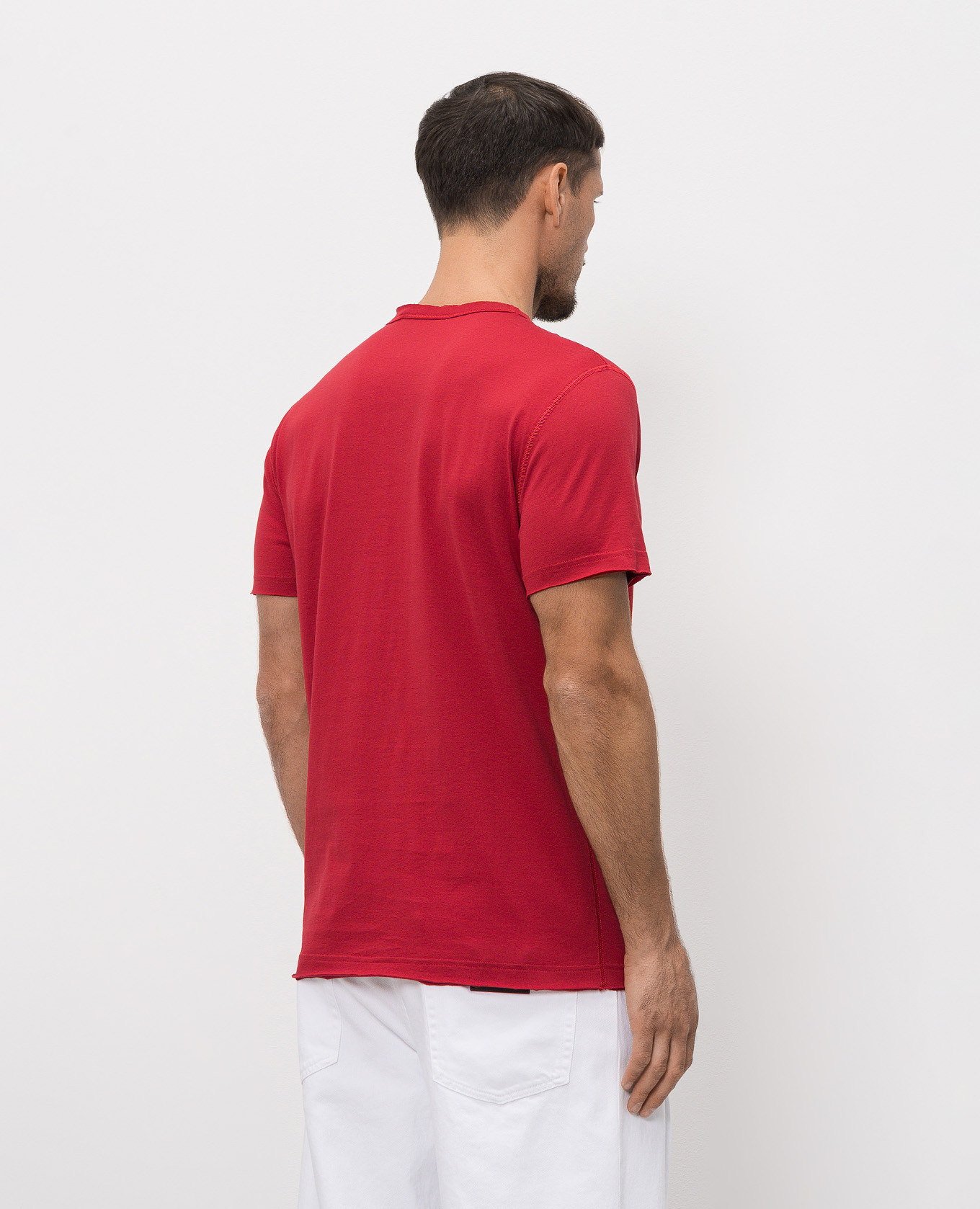 Red T-shirt with monogram patch Dolce&Gabbana
Red T-shirt with monogram patch Dolce&Gabbana