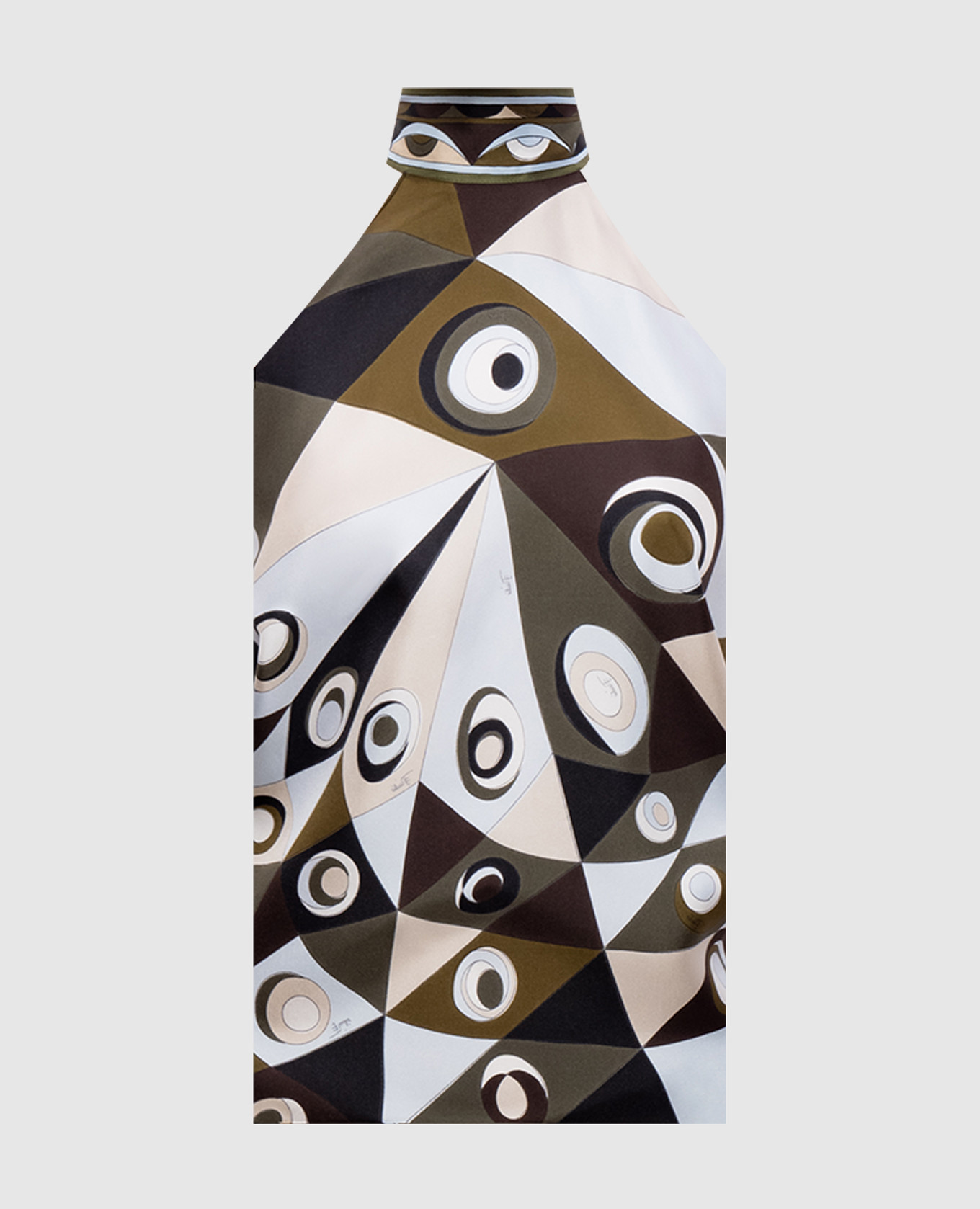Silk top with branded print PUCCI, White
Silk top with branded print PUCCI, White