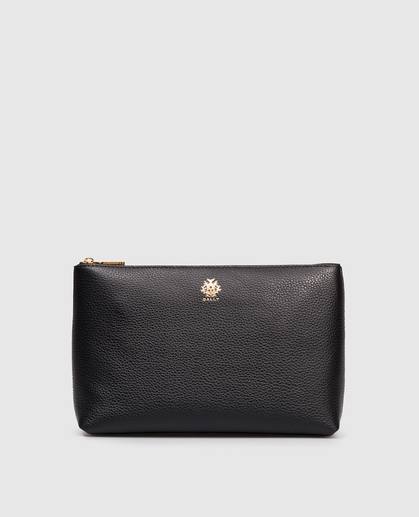 Black leather clutch with emblem Bally
Black leather clutch with emblem Bally