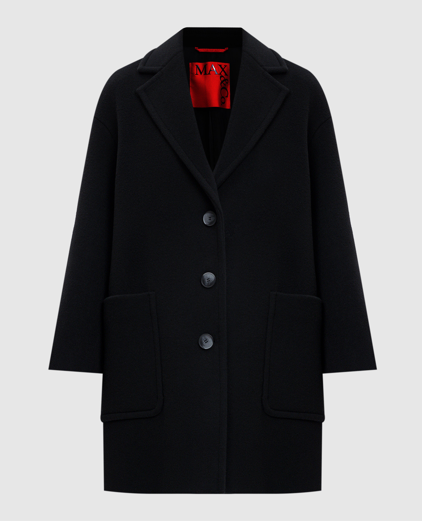 Black TAROCCO coat with wool Max & Co
Black TAROCCO coat with wool Max & Co