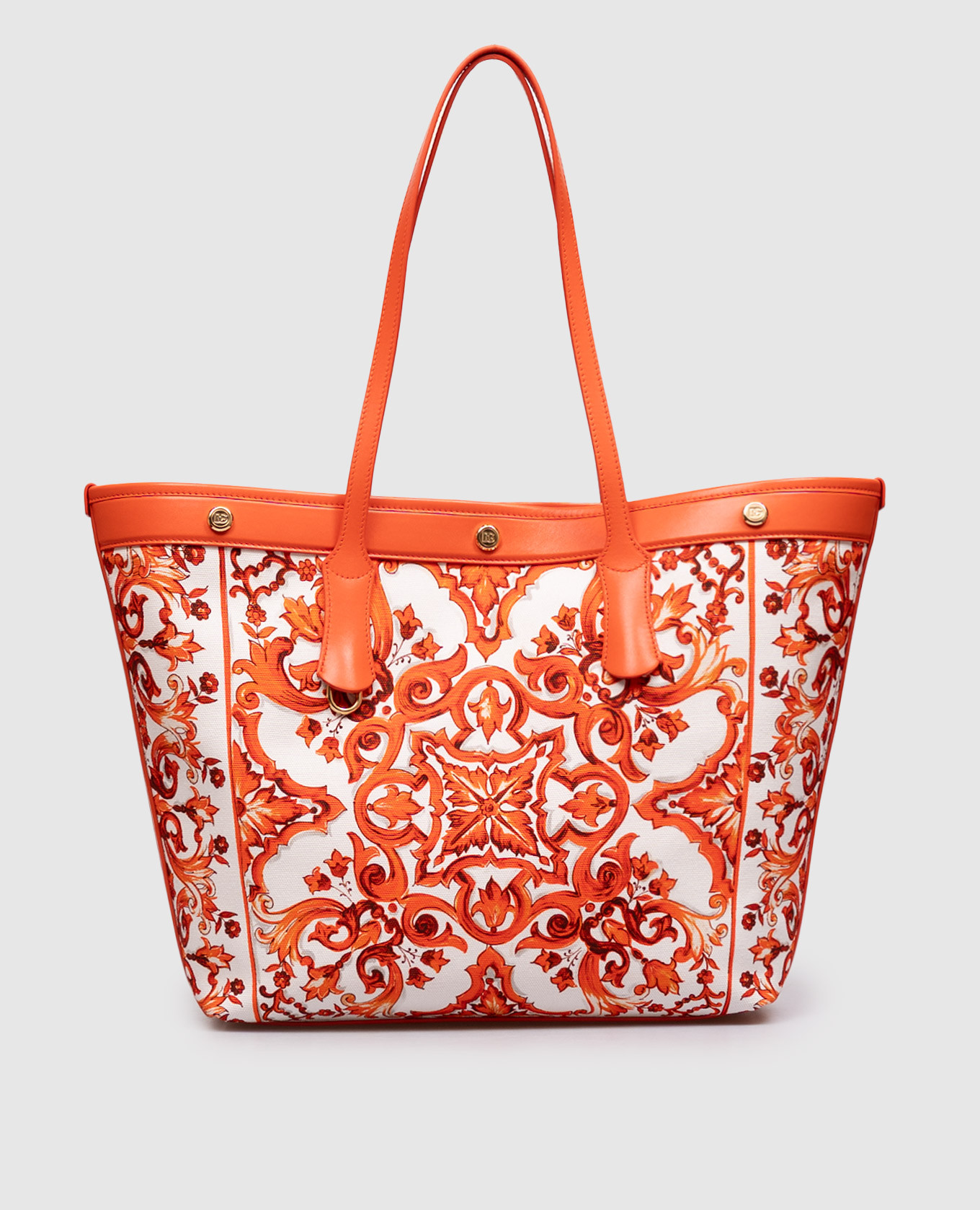 Atene orange tote bag with Majolica print Dolce&Gabbana
Atene orange tote bag with Majolica print Dolce&Gabbana