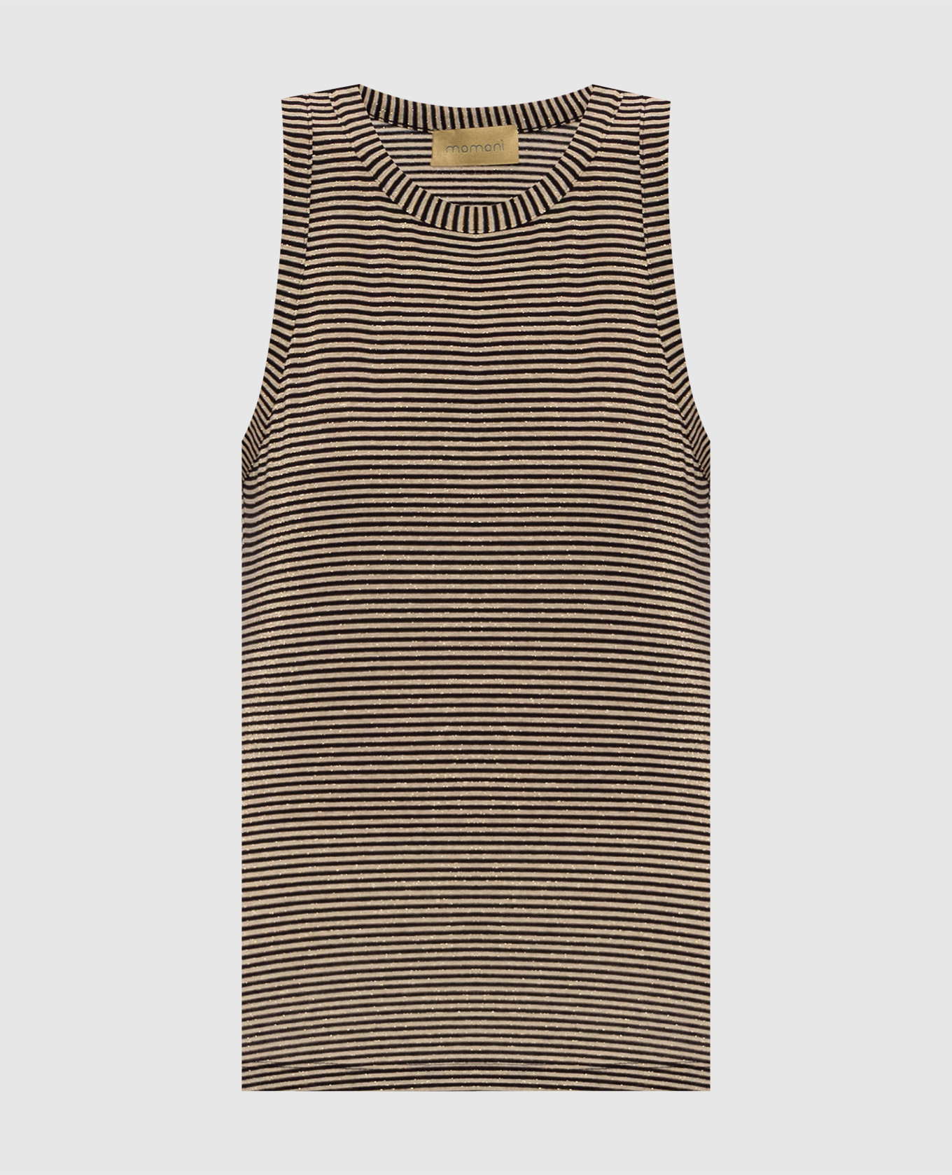 Genipa striped top Momoni, Beige
Genipa striped top Momoni, Beige