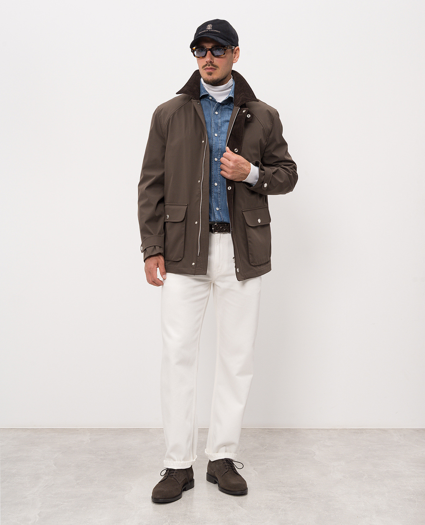 Blue denim shirt Brunello Cucinelli
Blue denim shirt Brunello Cucinelli