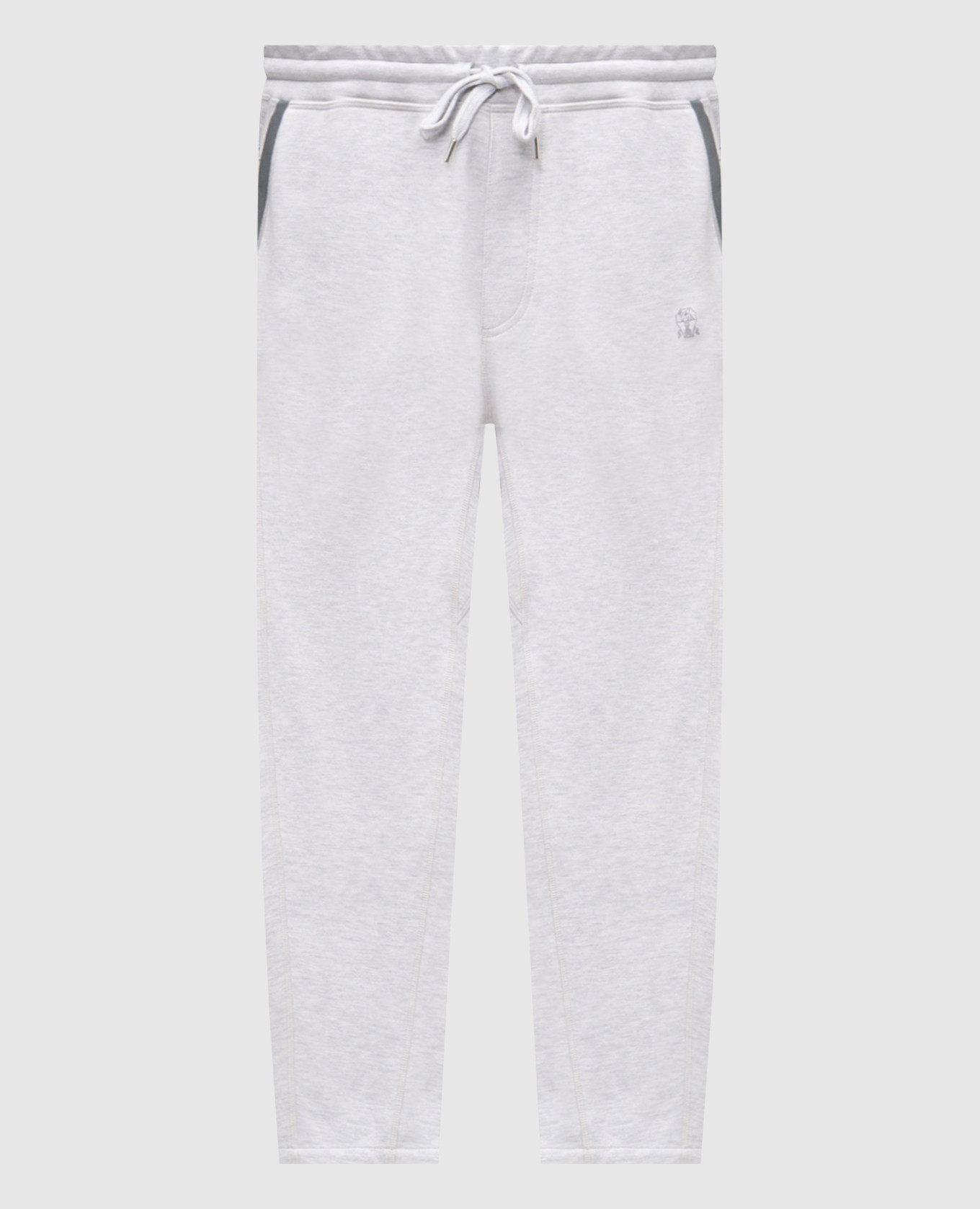 Sea Island Grey Melange Sweatpants with Emblem Brunello Cucinelli
Sea Island Grey Melange Sweatpants with Emblem Brunello Cucinelli