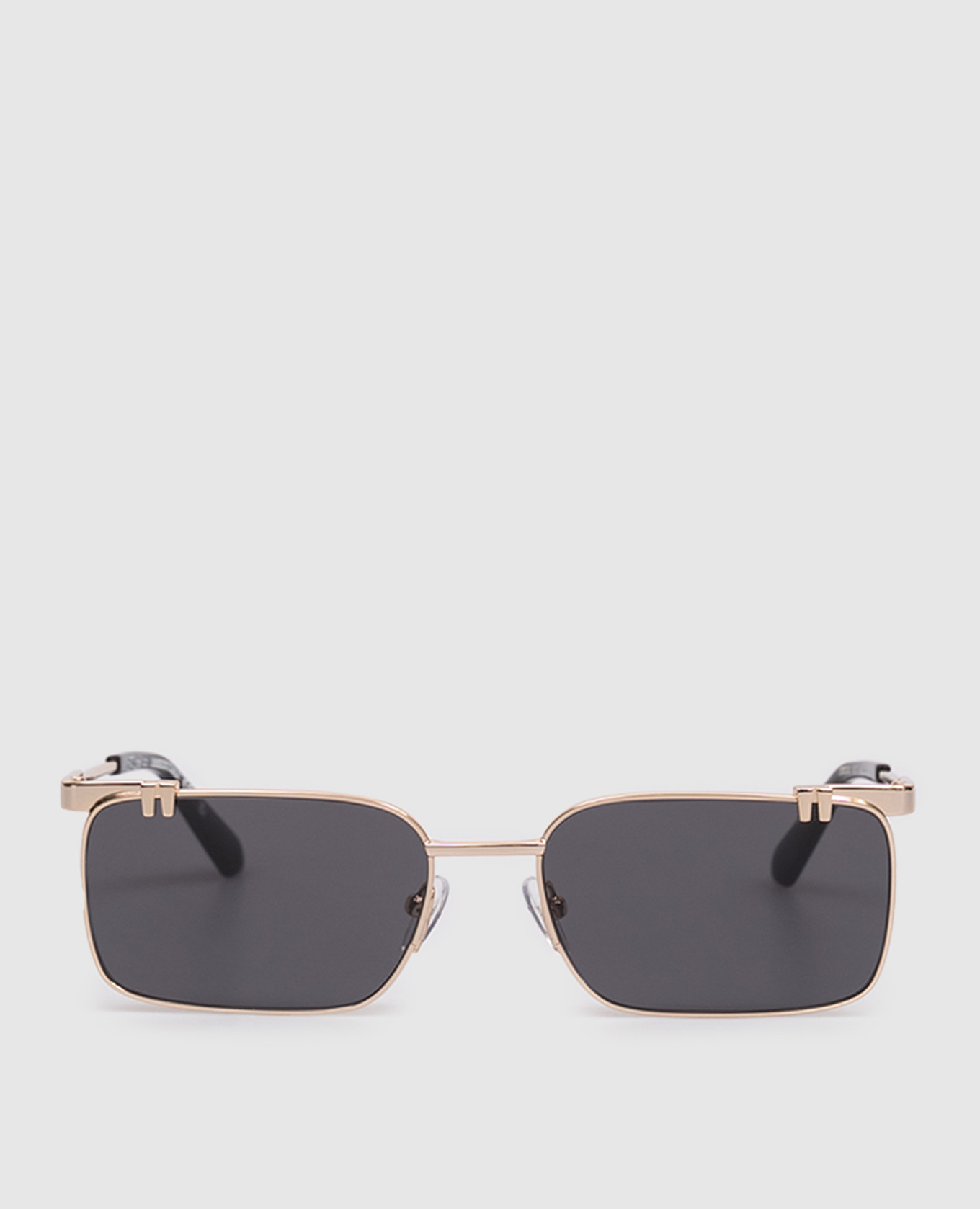 Gold sunglasses with OFF logo engraving Off-White, Golden
Gold sunglasses with OFF logo engraving Off-White, Golden