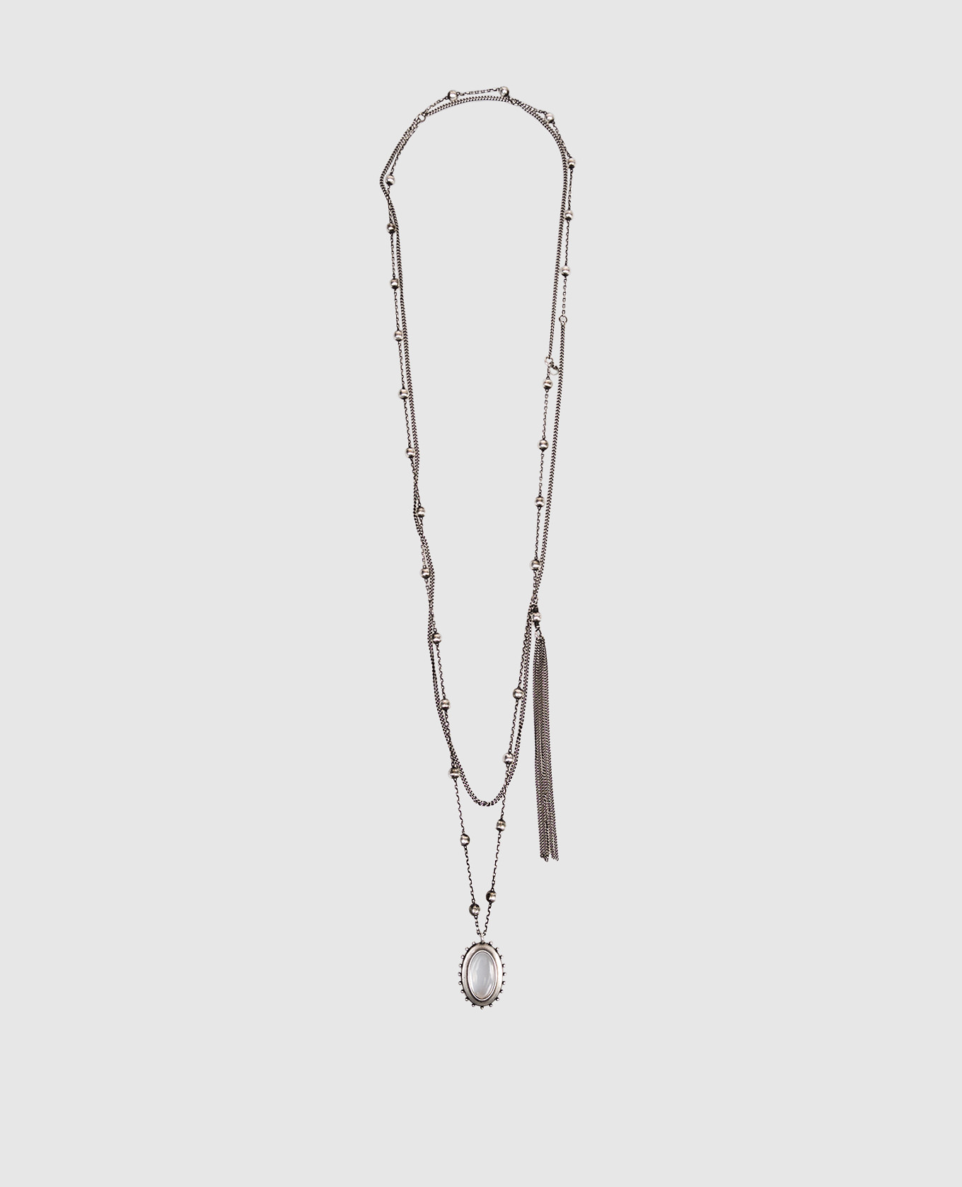 Silver chain necklace with pendants Ann Demeulemeester
Silver chain necklace with pendants Ann Demeulemeester