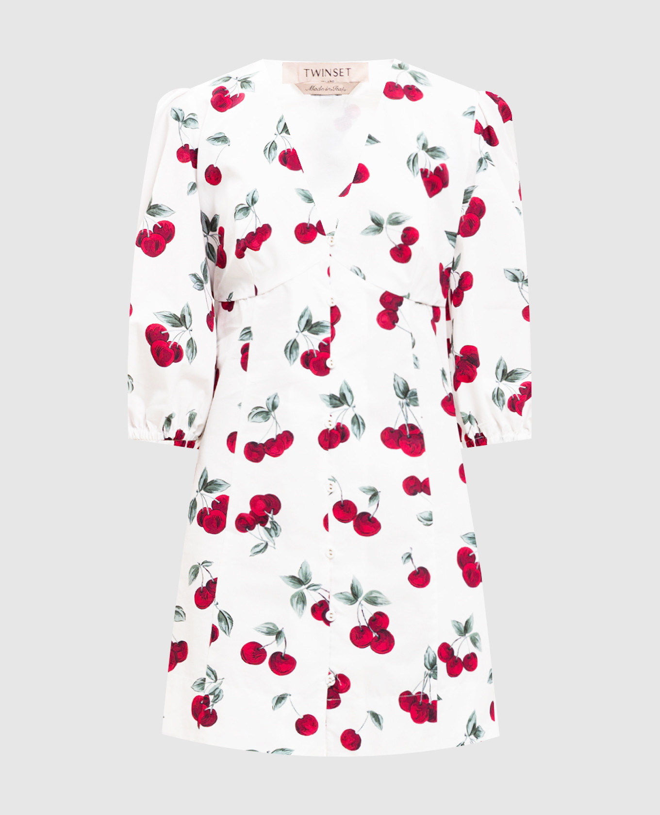 White printed mini dress Twinset
White printed mini dress Twinset