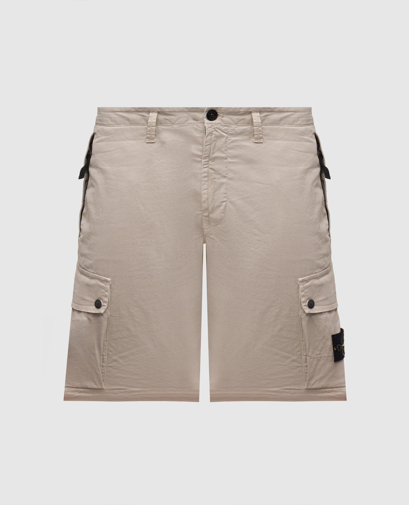 Beige cargo shorts with logo Stone Island
Beige cargo shorts with logo Stone Island
