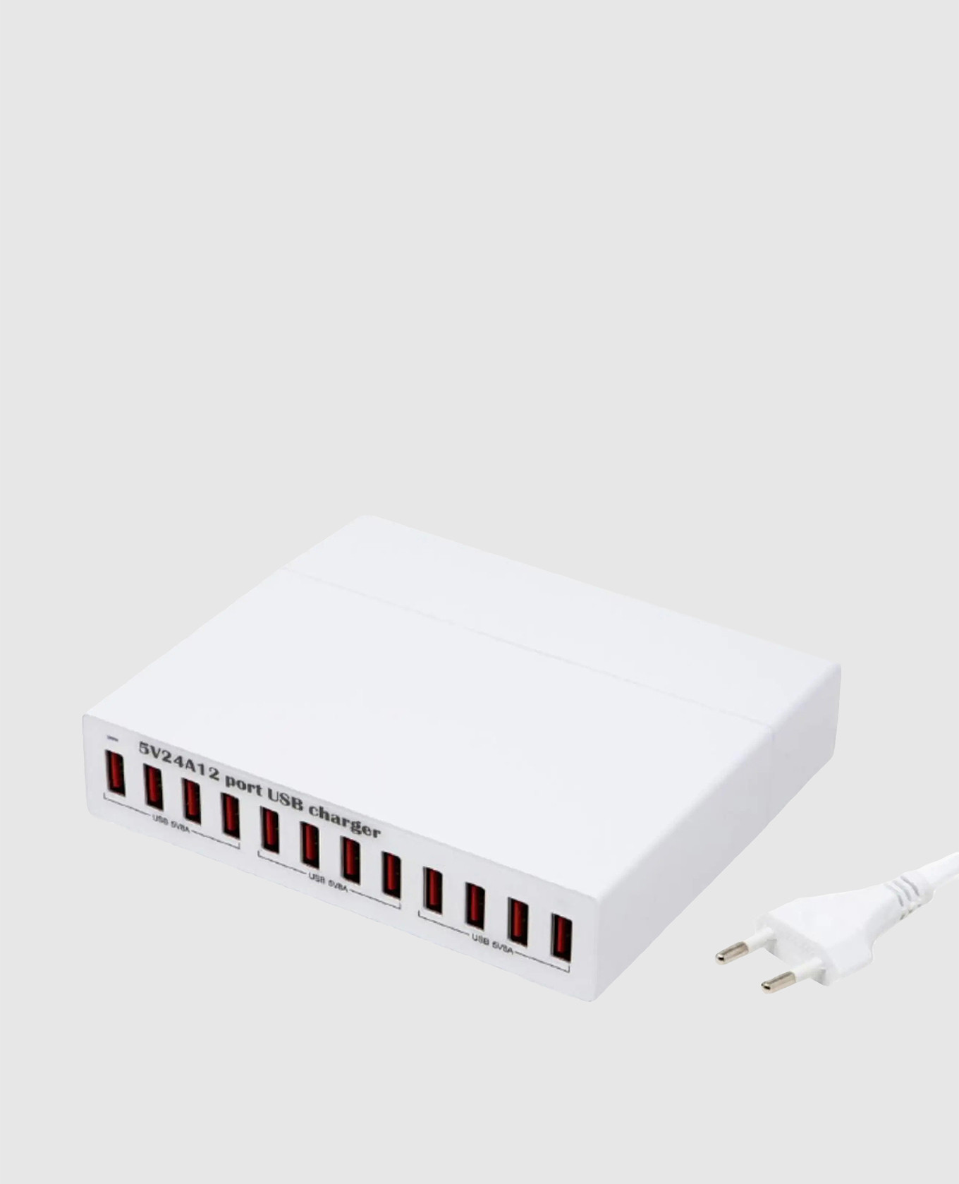 Multiplug 12 USB lamp charger Broggi 1818, White
Multiplug 12 USB lamp charger Broggi 1818, White