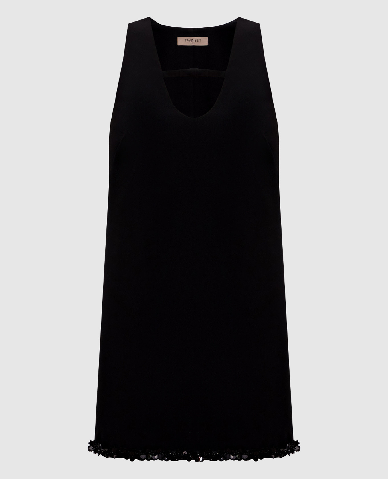 Black mini dress with sequins Twinset
Black mini dress with sequins Twinset