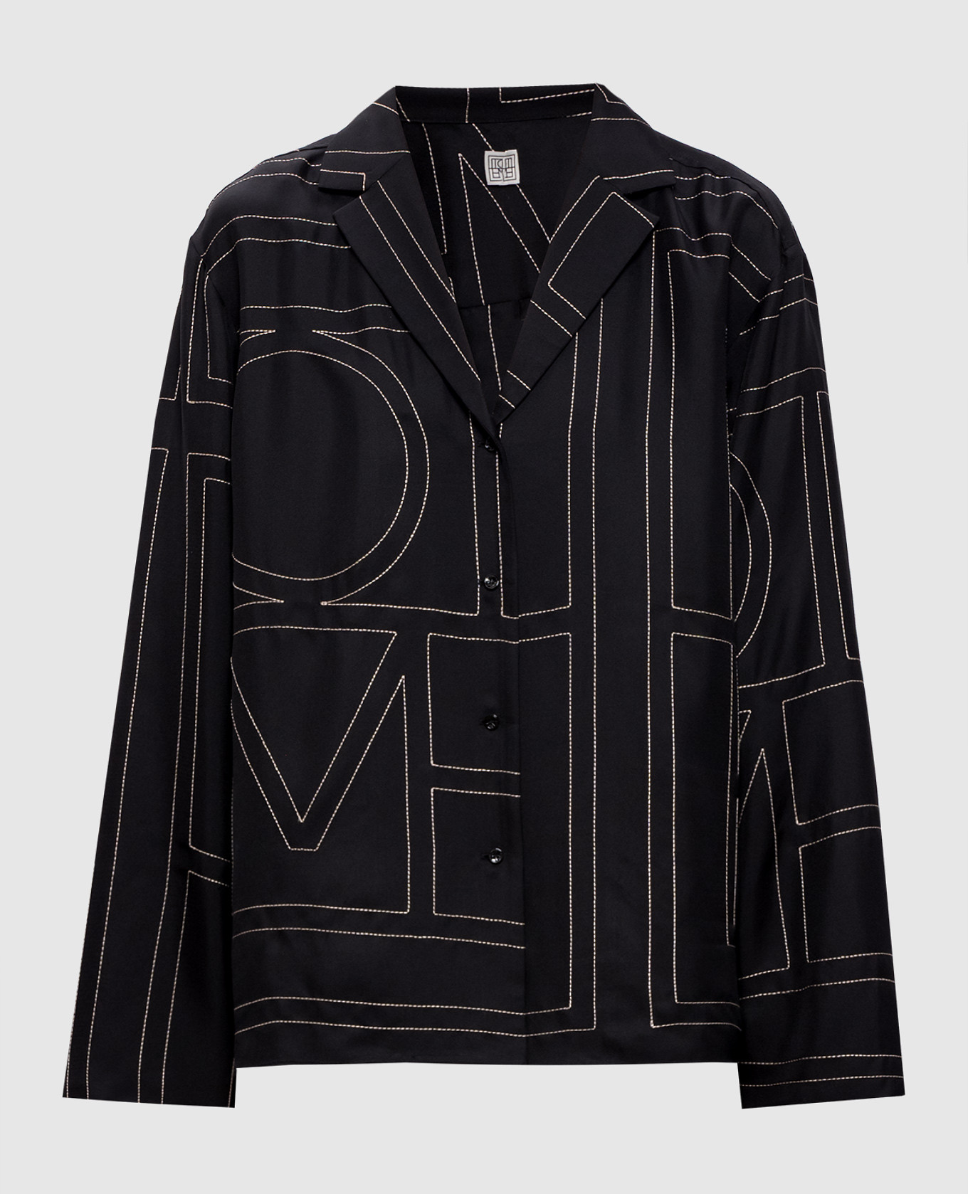 Black silk blouse Toteme
Black silk blouse Toteme