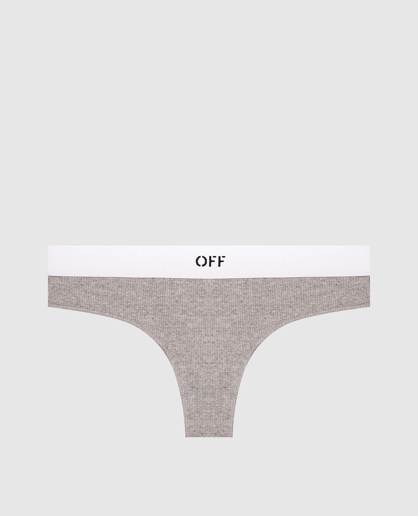 Gray bikini with logo pattern Off-White, Grey
Gray bikini with logo pattern Off-White, Grey