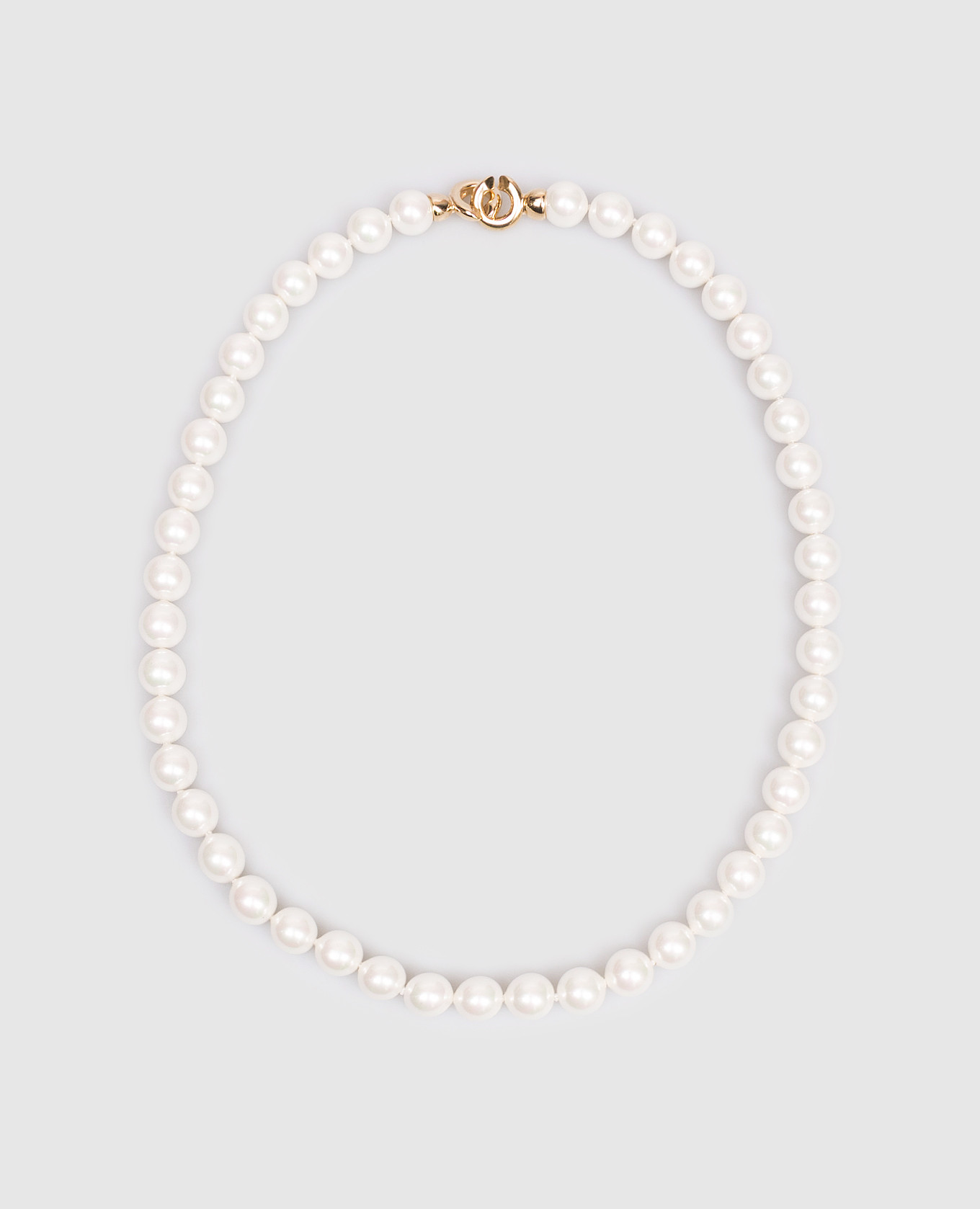 White necklace with pearl beads Madreperla
White necklace with pearl beads Madreperla