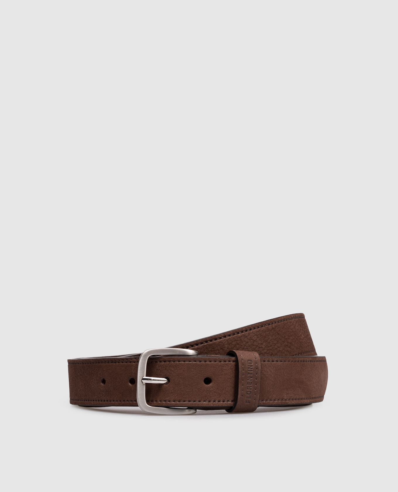 Brown nubuck belt Florentino
Brown nubuck belt Florentino