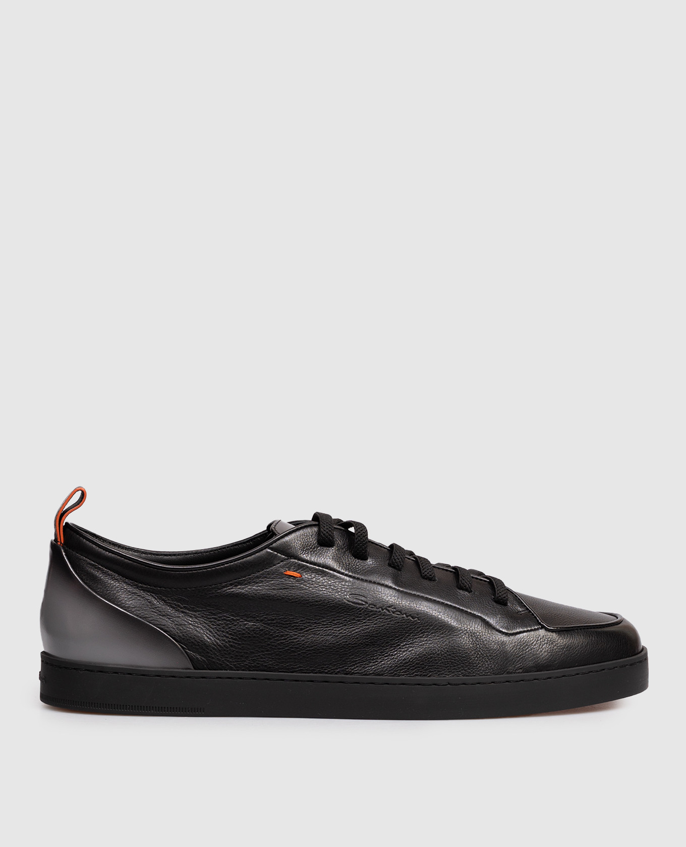 Black leather sneakers Santoni
Black leather sneakers Santoni