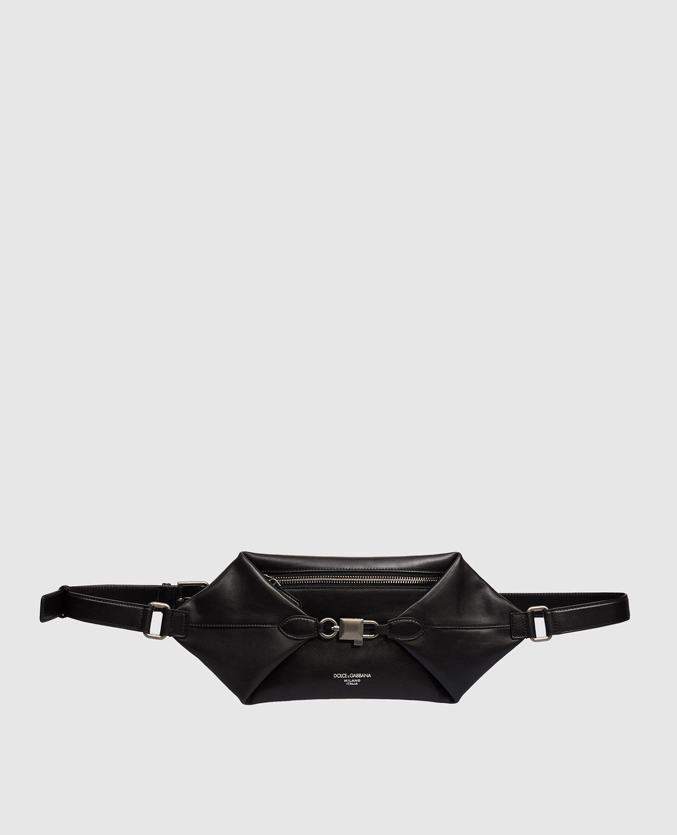 Black leather belt bag Lock Dolce&Gabbana
Black leather belt bag Lock Dolce&Gabbana