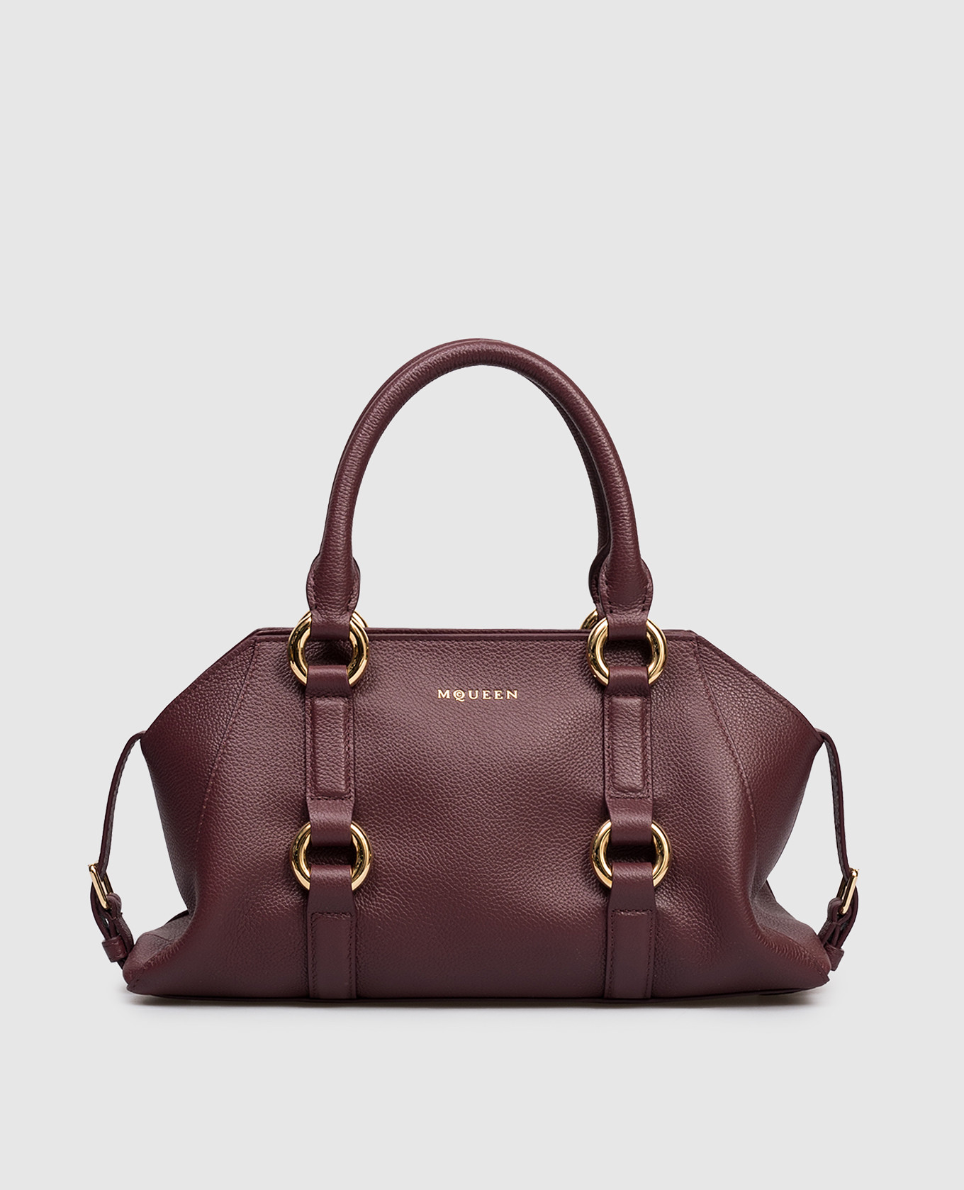 Burgundy Farringdon leather bag Alexander McQueen
Burgundy Farringdon leather bag Alexander McQueen