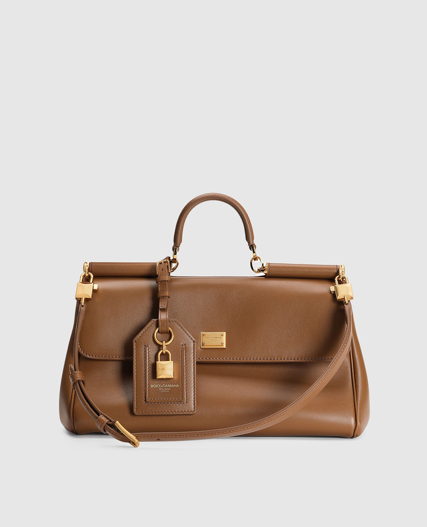 Sicily brown leather satchel bag Dolce&Gabbana
Sicily brown leather satchel bag Dolce&Gabbana