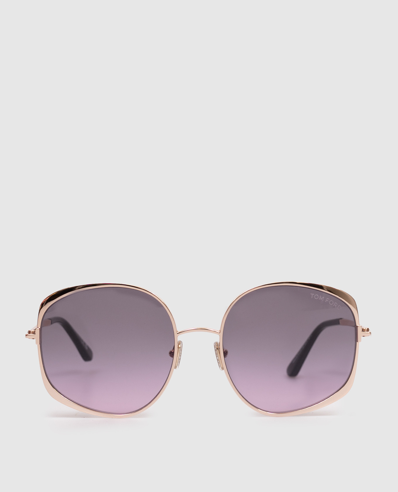 SOFIA gold sunglasses with logo engraving Tom Ford, Golden
SOFIA gold sunglasses with logo engraving Tom Ford, Golden