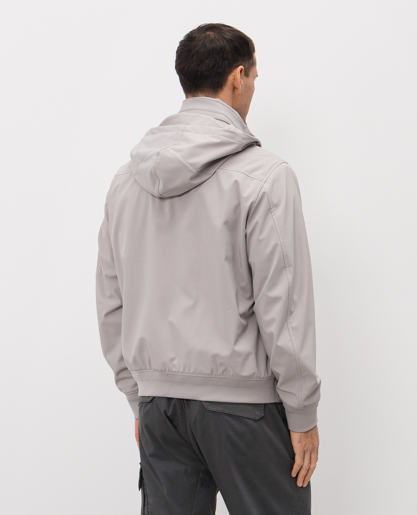 Grey jacket with logo patch C.P. Company
Grey jacket with logo patch C.P. Company