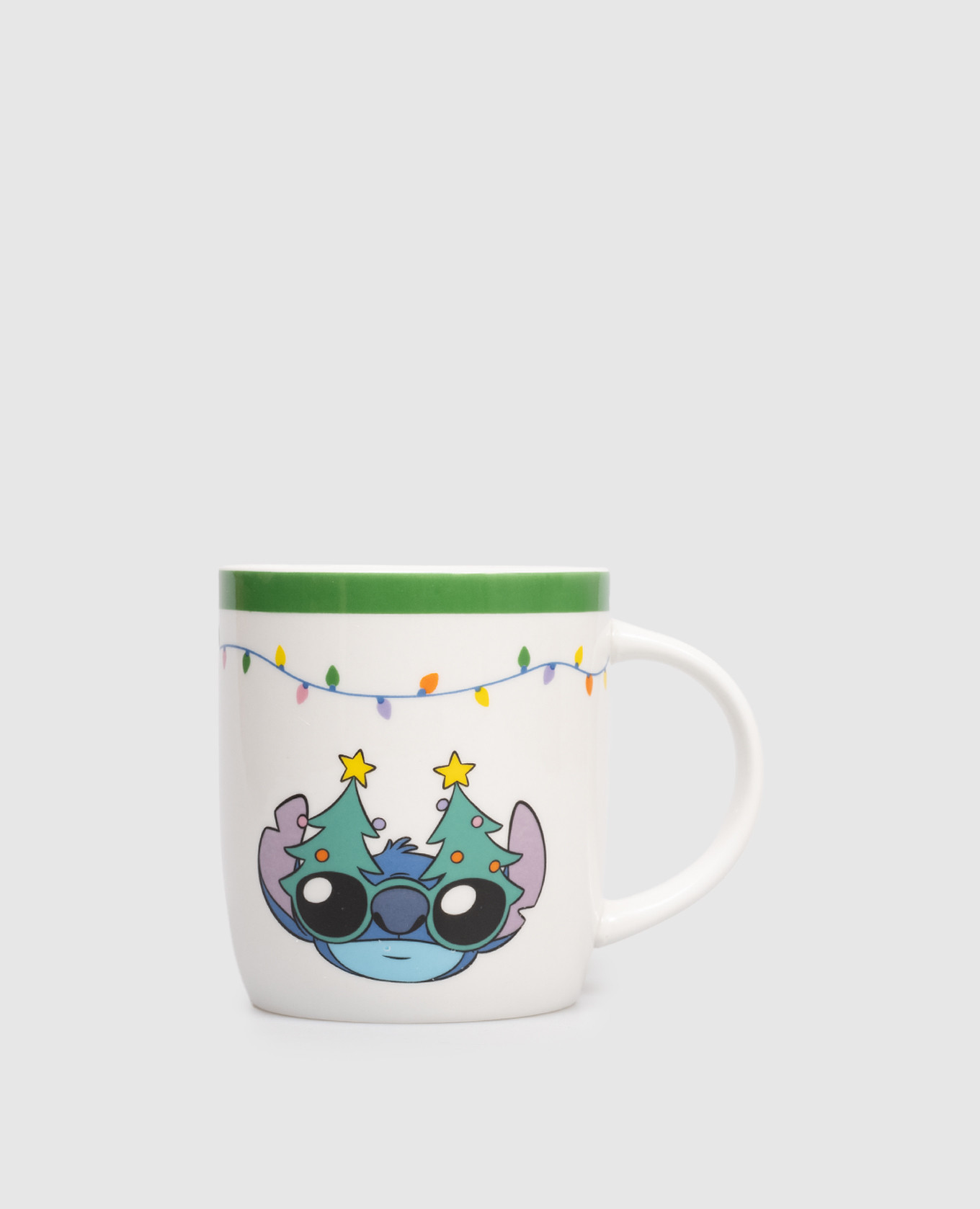 White ceramic mug Stitch Christmas theme Disney
White ceramic mug Stitch Christmas theme Disney