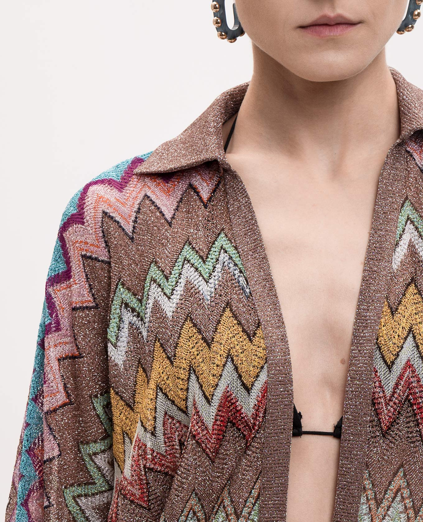 Dress in a pattern with slits Missoni, Brown
Dress in a pattern with slits Missoni, Brown