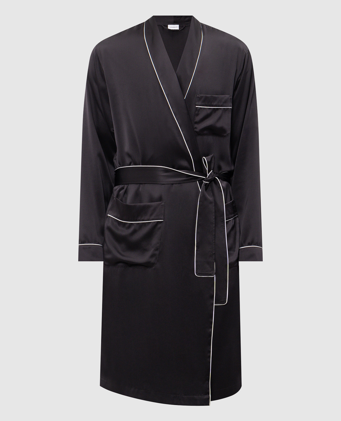 Black silk robe Zimmerli
Black silk robe Zimmerli