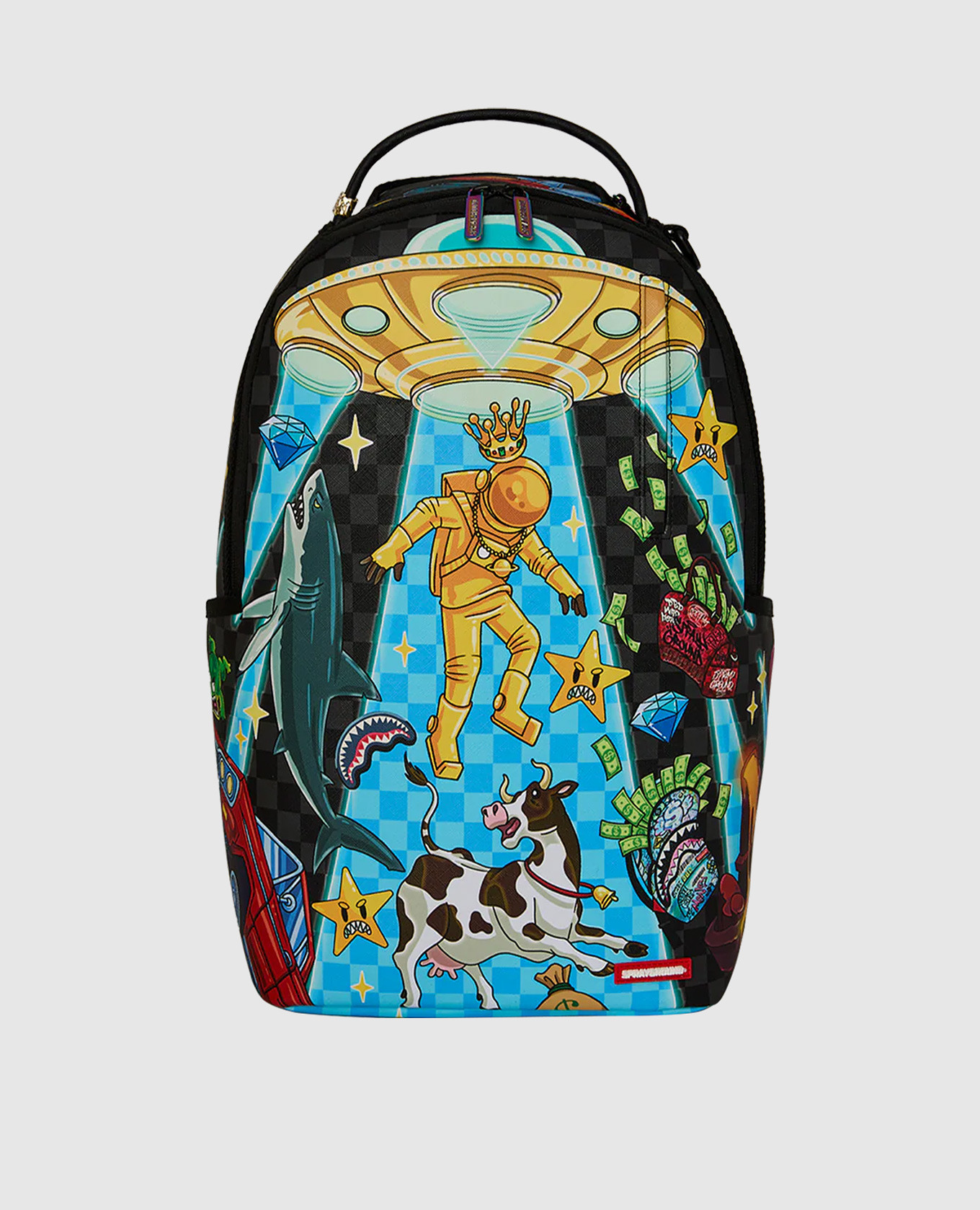 Children's backpack EXTRA EXTRATERRESTAL Sprayground, White
Children's backpack EXTRA EXTRATERRESTAL Sprayground, White