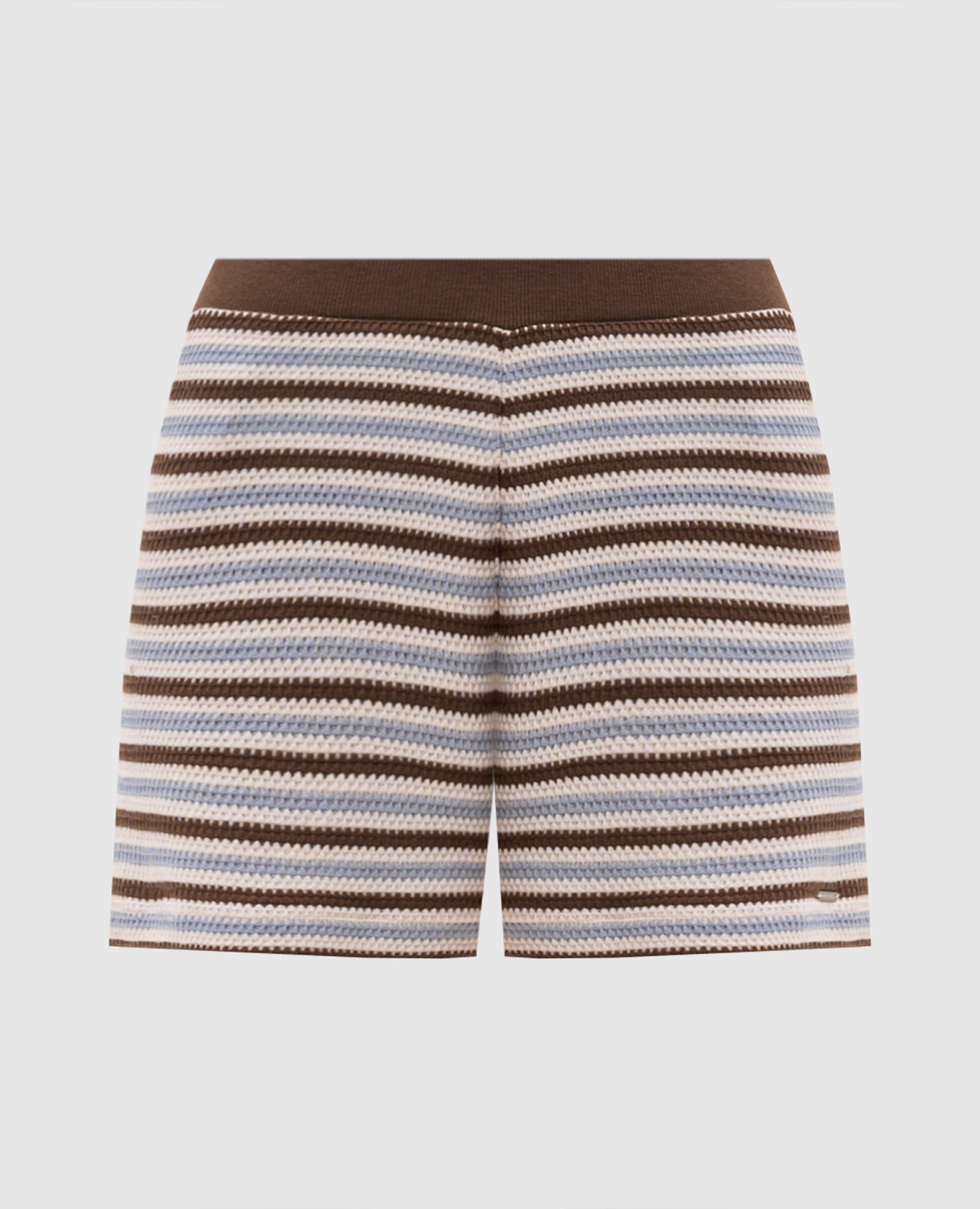 Ivory striped knitted shorts Woolrich, Beige
Ivory striped knitted shorts Woolrich, Beige