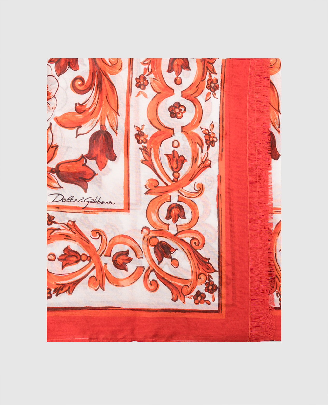 Cotton pareo with branded print Dolce&Gabbana, White
Cotton pareo with branded print Dolce&Gabbana, White