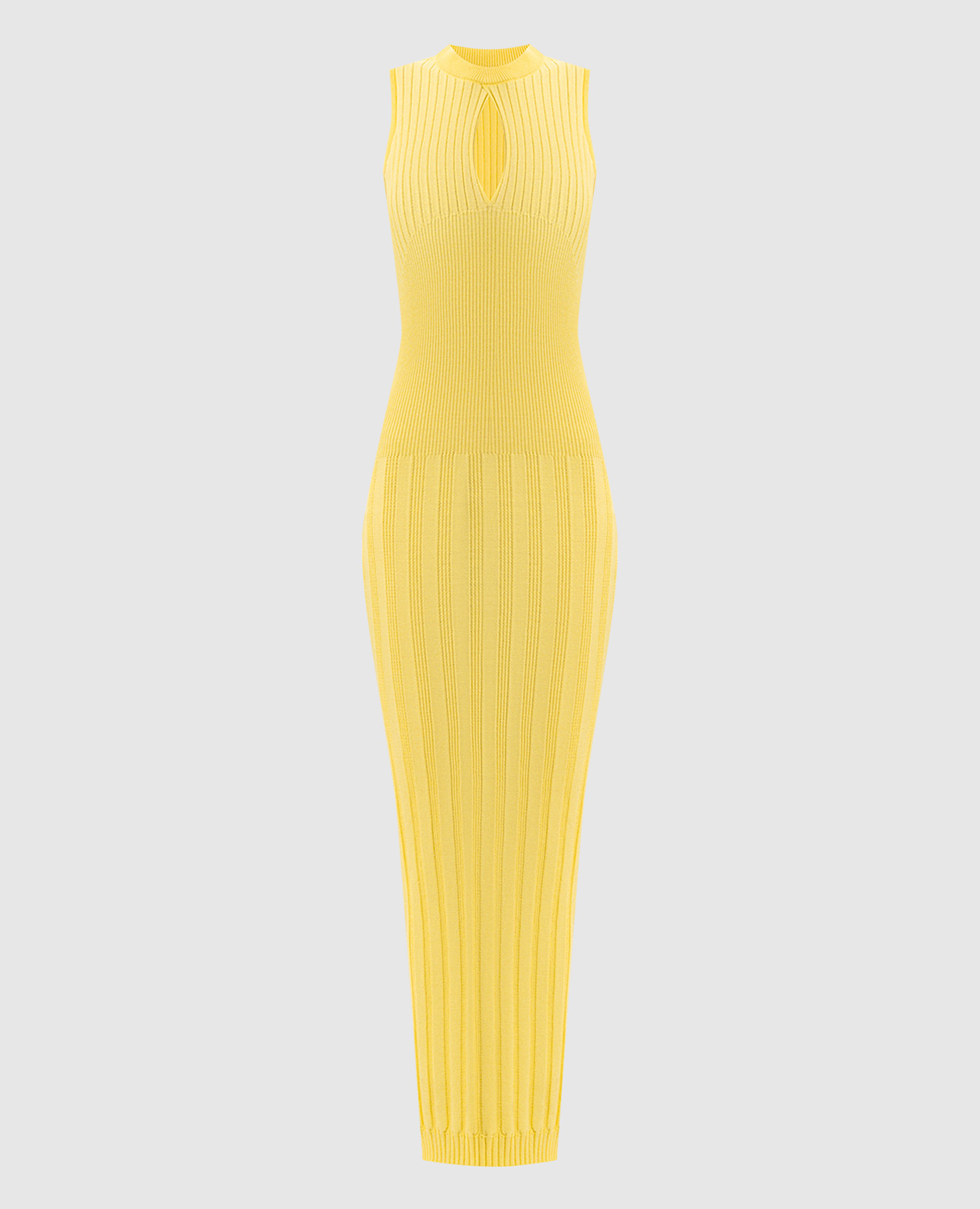 Yellow ribbed dress Balmain
Yellow ribbed dress Balmain