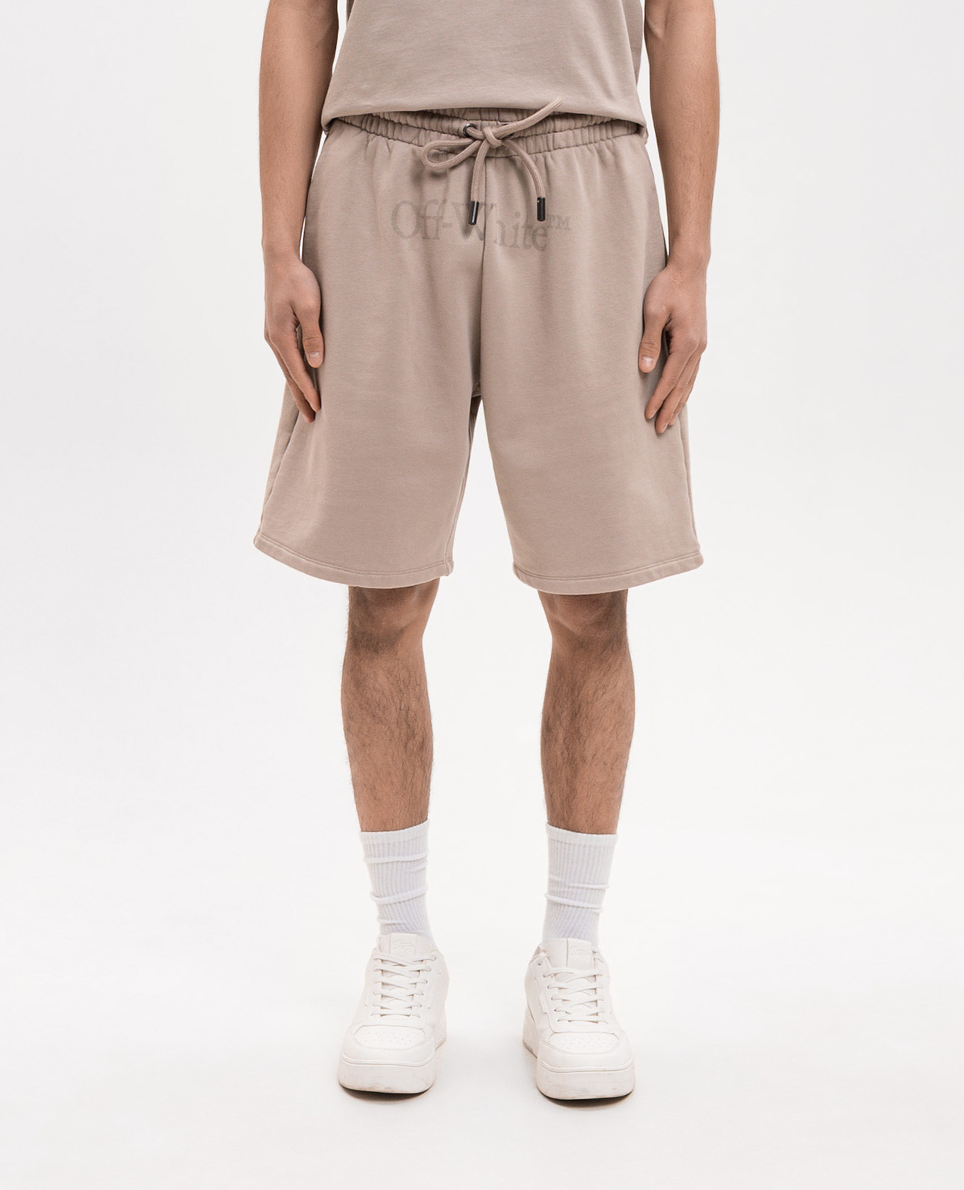 Beige shorts with logo print Off-White
Beige shorts with logo print Off-White