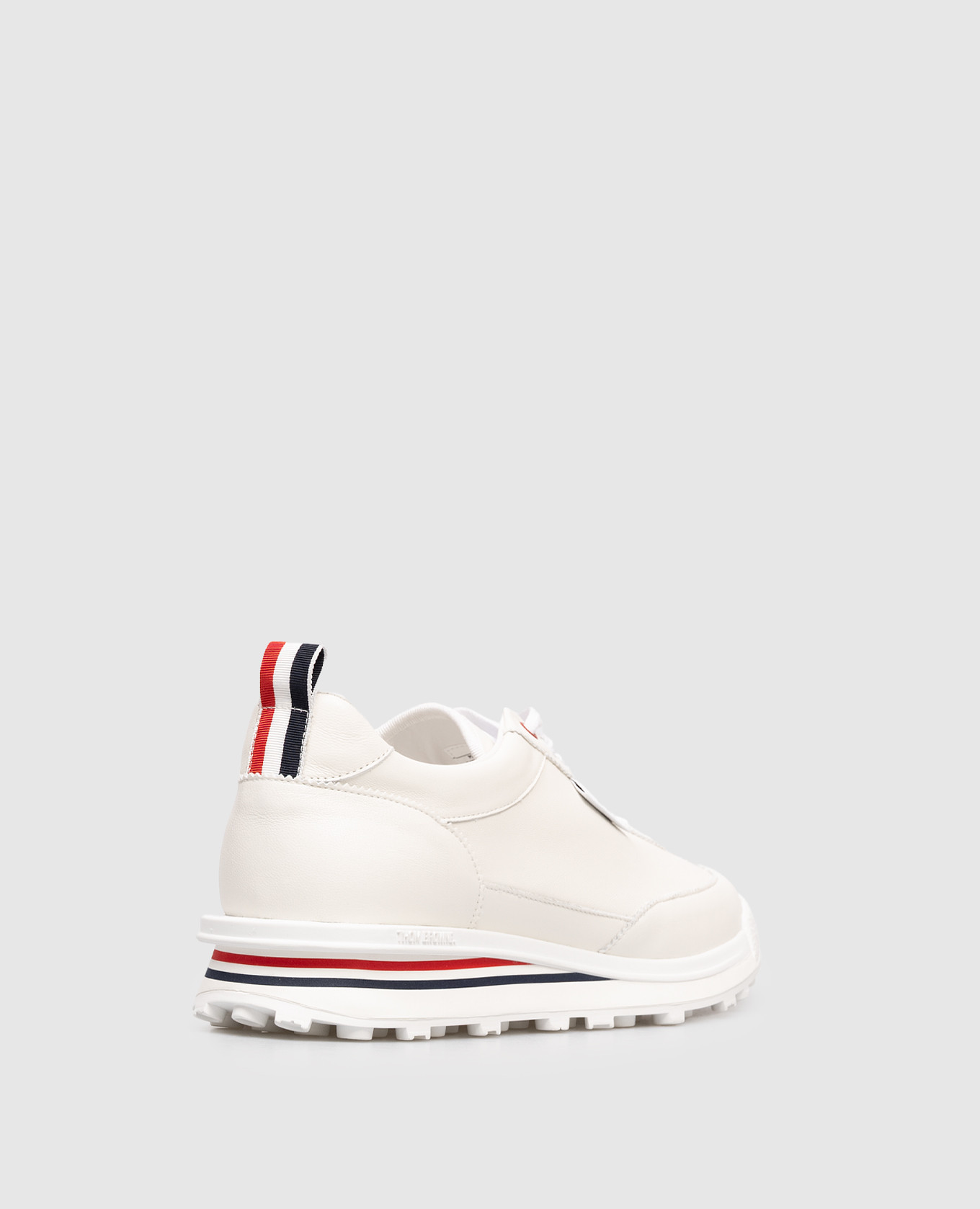 White Varsity Leather Sneakers Thom Browne
White Varsity Leather Sneakers Thom Browne