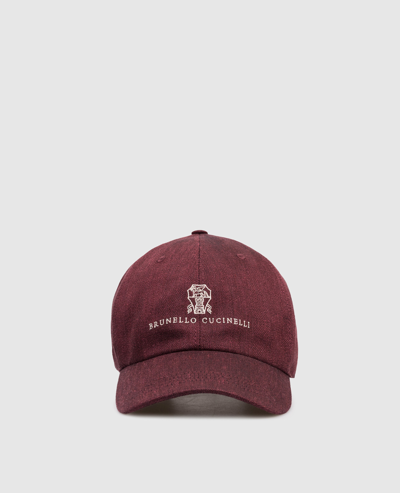 Burgundy linen and wool cap Brunello Cucinelli
Burgundy linen and wool cap Brunello Cucinelli