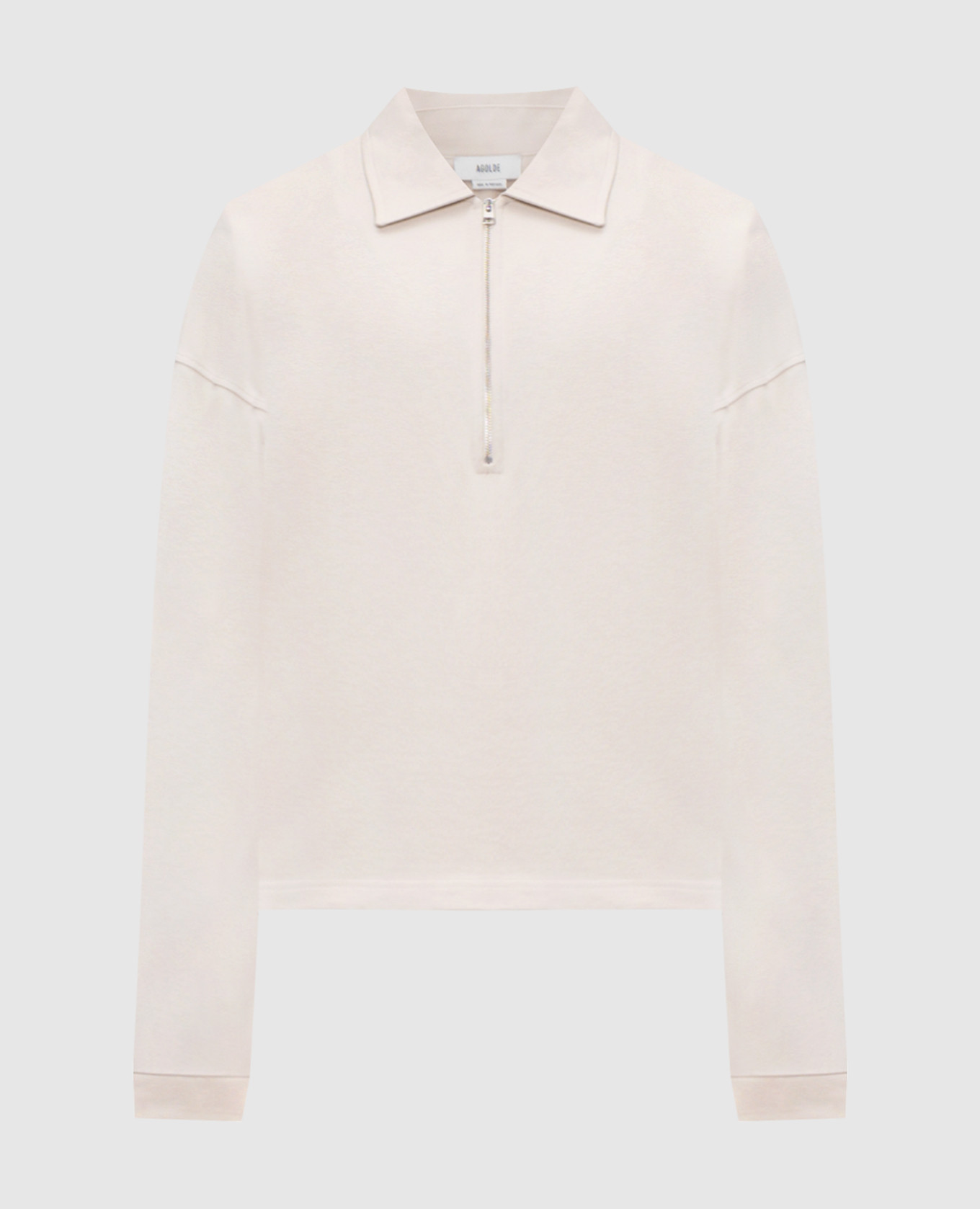 Beige long-sleeved polo shirt Darius AGOLDE
Beige long-sleeved polo shirt Darius AGOLDE