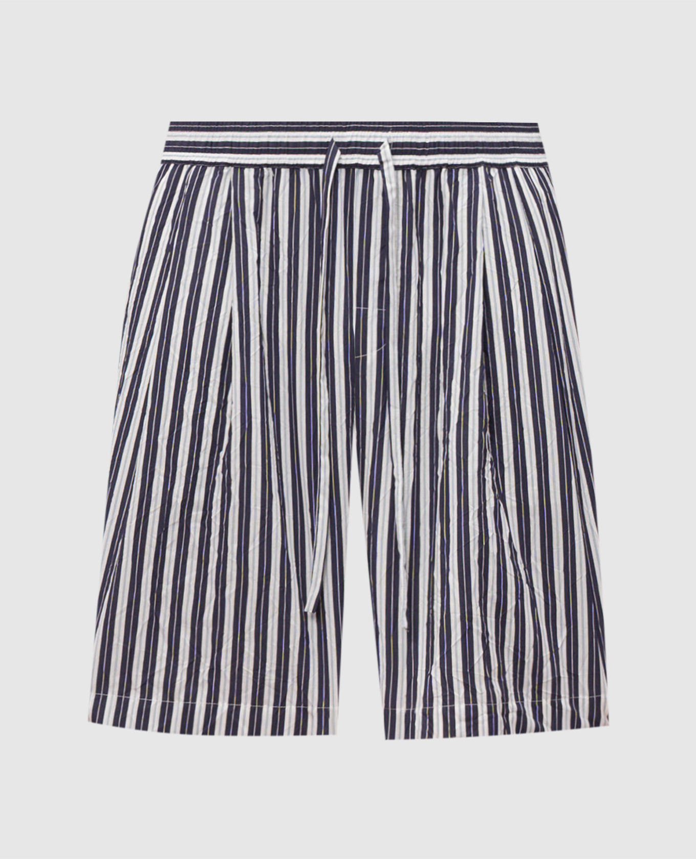 Blue striped shorts with logo patch Dolce&Gabbana
Blue striped shorts with logo patch Dolce&Gabbana
